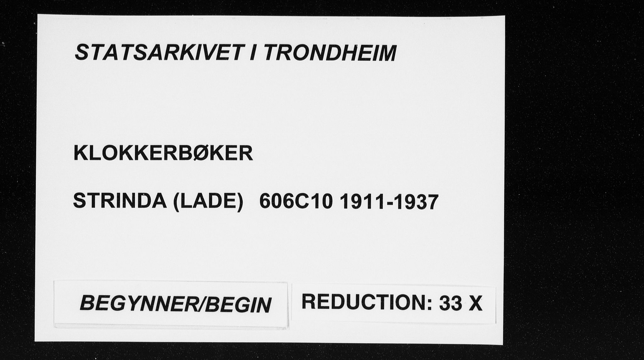 Ministerialprotokoller, klokkerbøker og fødselsregistre - Sør-Trøndelag, AV/SAT-A-1456/606/L0314: Klokkerbok nr. 606C10, 1911-1937