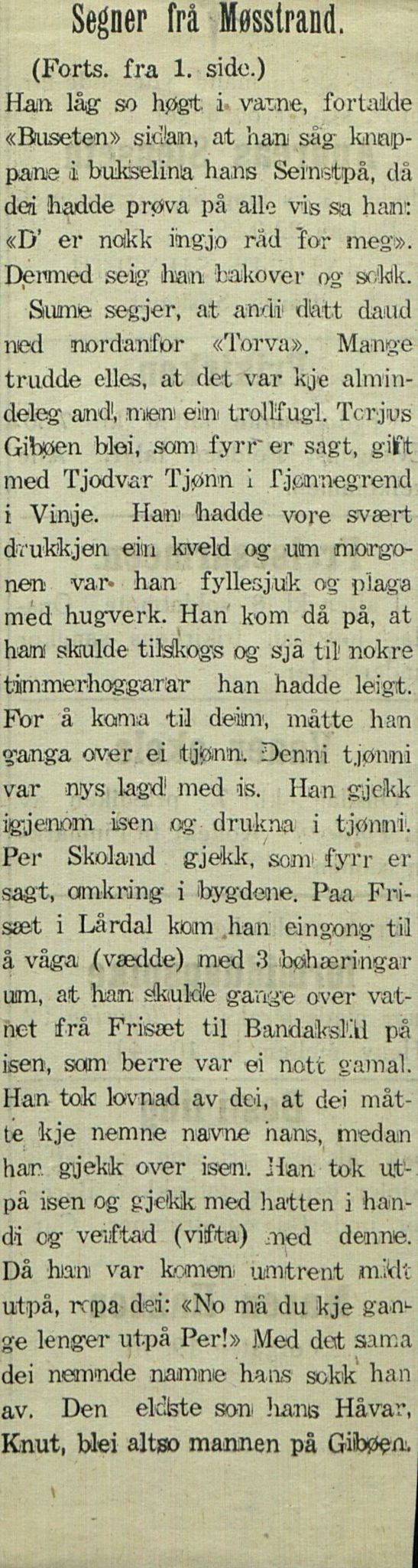 Rikard Berge, TEMU/TGM-A-1003/F/L0017/0018: 551-599 / 568 Ymse innhald, 1910-1950