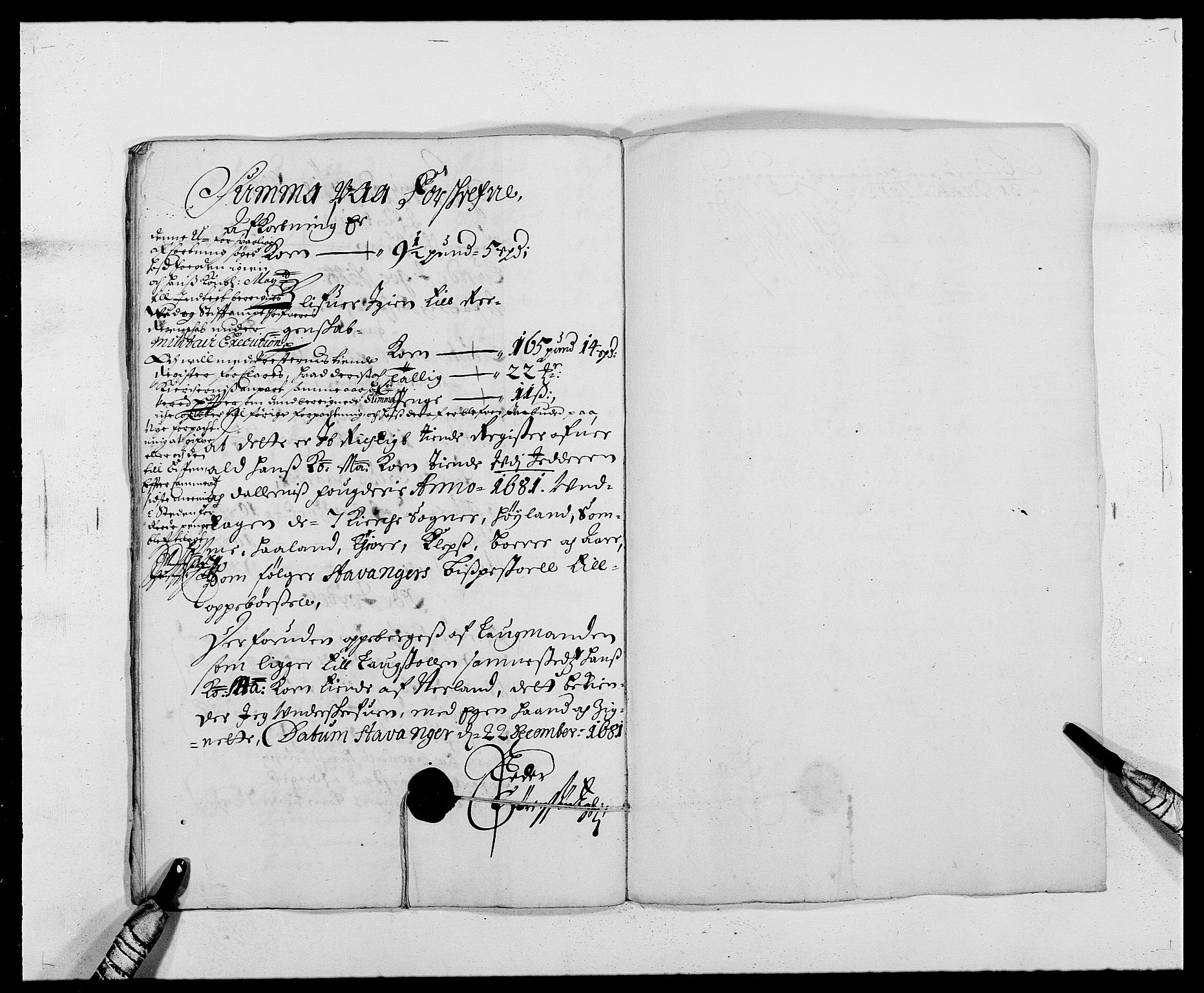 Rentekammeret inntil 1814, Reviderte regnskaper, Fogderegnskap, RA/EA-4092/R46/L2722: Fogderegnskap Jæren og Dalane, 1681, s. 145