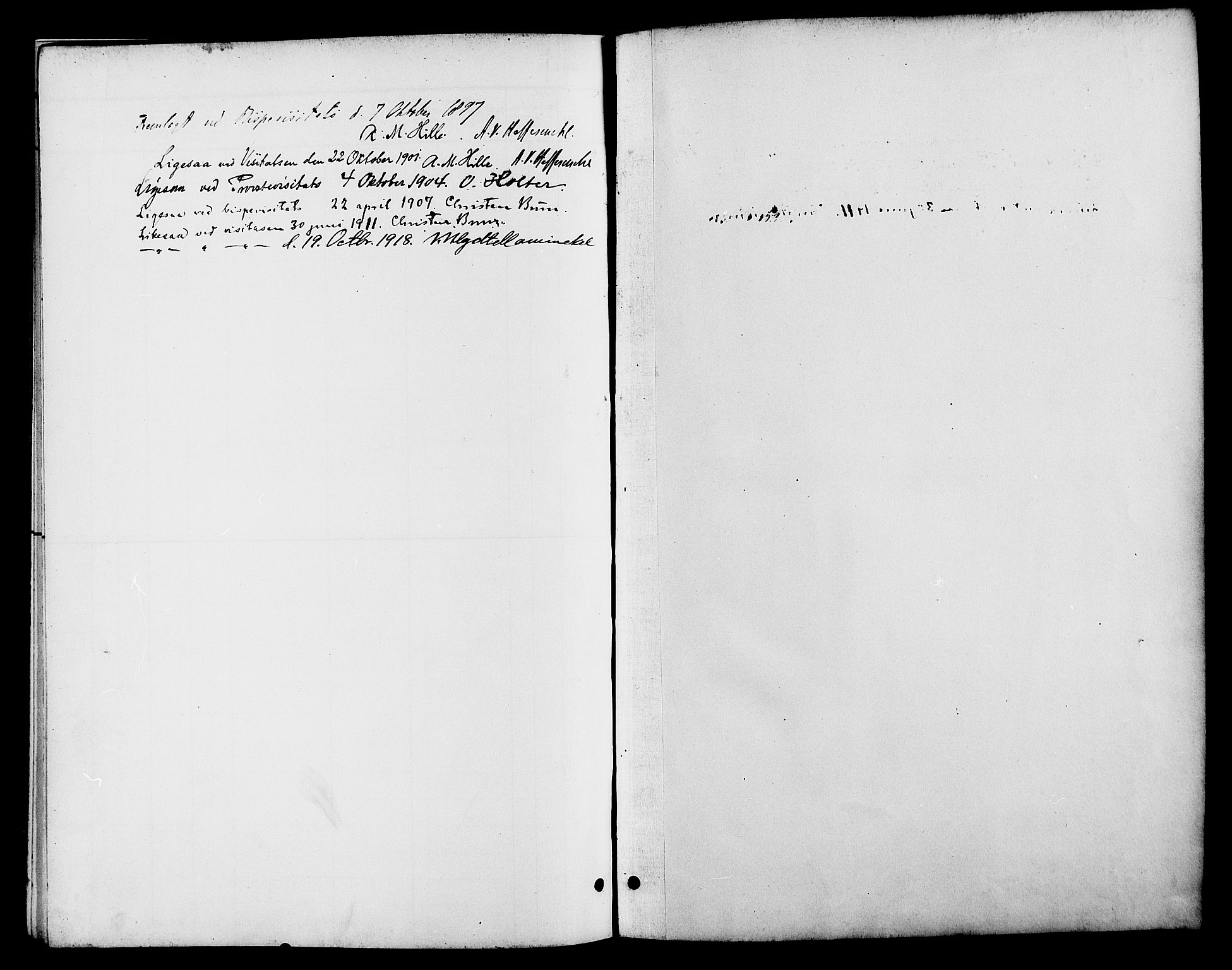 Romedal prestekontor, SAH/PREST-004/L/L0012: Klokkerbok nr. 12, 1896-1914