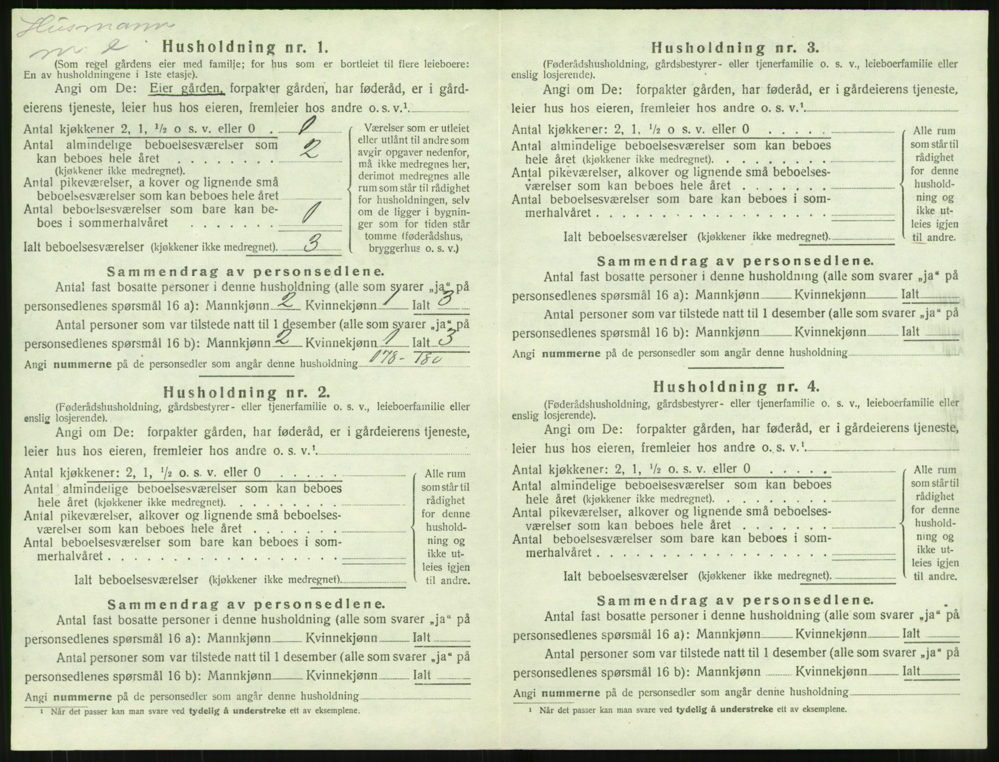 SAT, Folketelling 1920 for 1537 Voll herred, 1920, s. 162