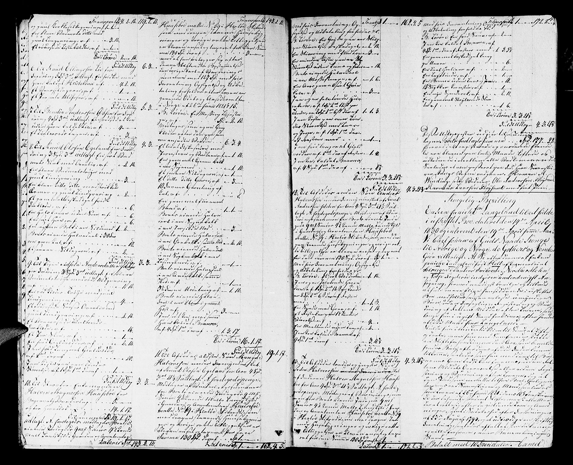 Nordhordland sorenskrivar, AV/SAB-A-2901/1/H/Ha/L0018: Skifteprotokollar Nordhordland , 1830-1833, s. 3b-4a