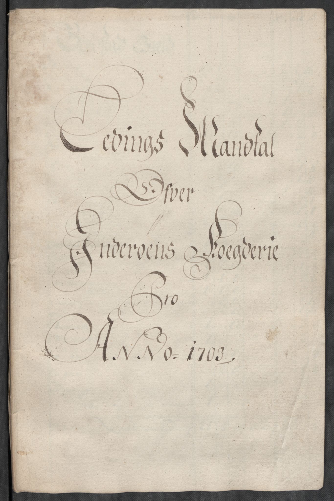 Rentekammeret inntil 1814, Reviderte regnskaper, Fogderegnskap, RA/EA-4092/R63/L4313: Fogderegnskap Inderøy, 1703-1704, s. 198