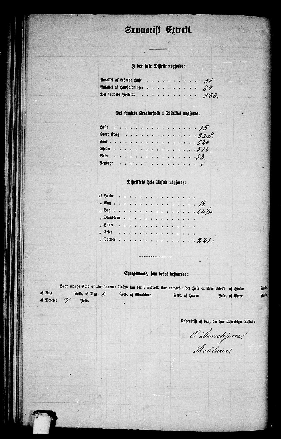 RA, Folketelling 1865 for 1424P Årdal prestegjeld, 1865, s. 67