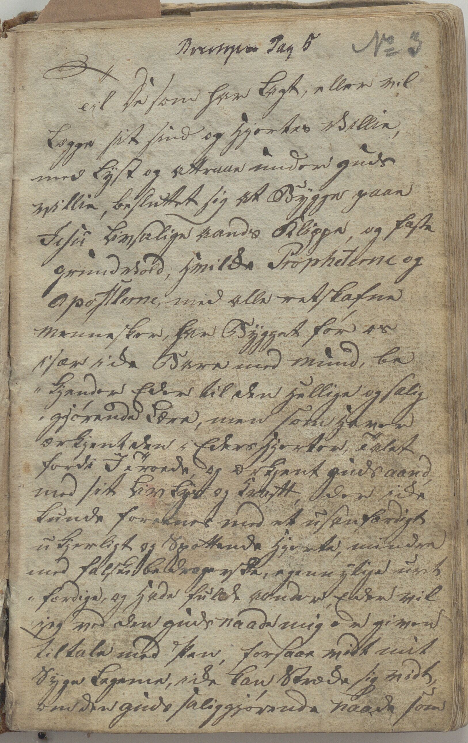 Heggtveitsamlingen, TMF/A-1007/H/L0049/0005: Kopibøker, brev, opptegnelser. / "Smaaland"- Bok tilhørt Ole Olsen Smaaland, 1815-1823, s. 1