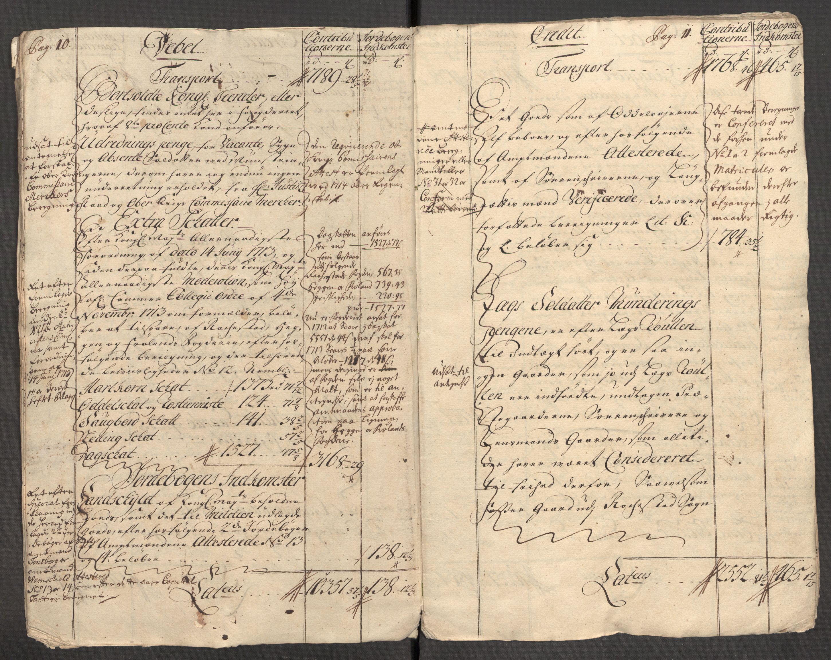 Rentekammeret inntil 1814, Reviderte regnskaper, Fogderegnskap, AV/RA-EA-4092/R07/L0306: Fogderegnskap Rakkestad, Heggen og Frøland, 1713, s. 7