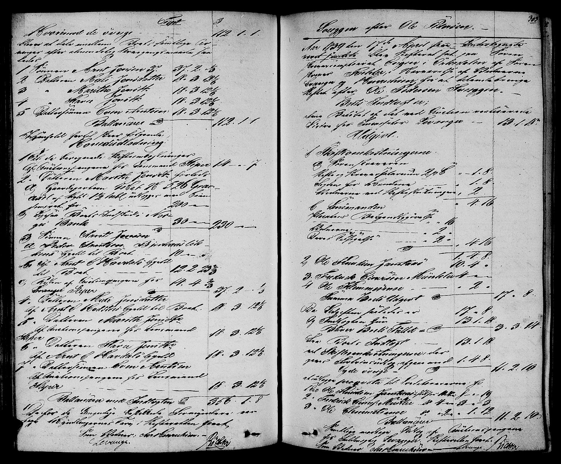 Orkdal sorenskriveri, SAT/A-4169/1/3/3Aa/L0011: Skifteprotokoller, 1826-1845, s. 303