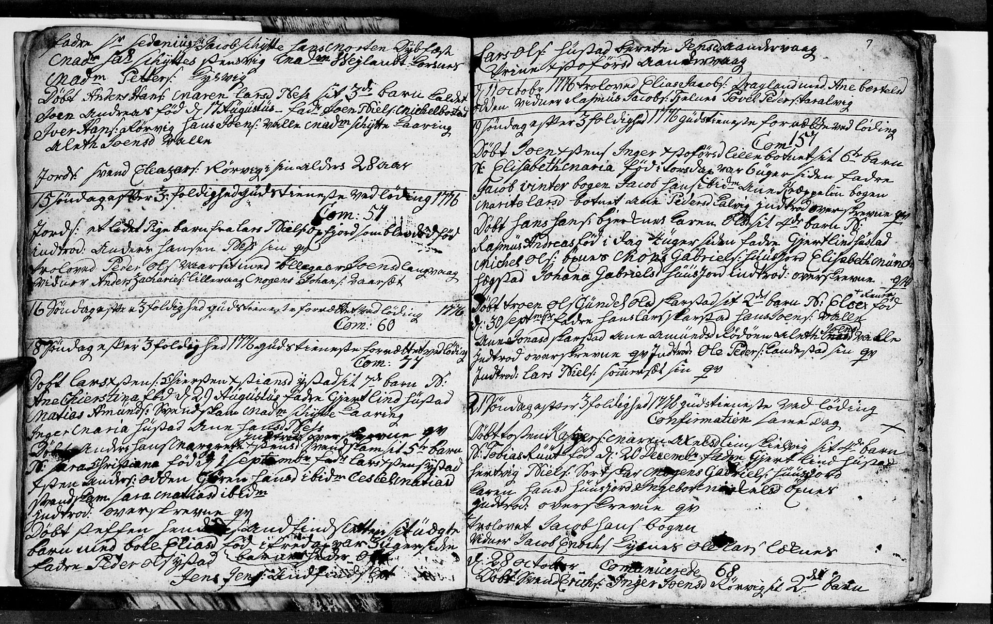 Ministerialprotokoller, klokkerbøker og fødselsregistre - Nordland, AV/SAT-A-1459/872/L1030: Ministerialbok nr. 872A05, 1775-1786, s. 7