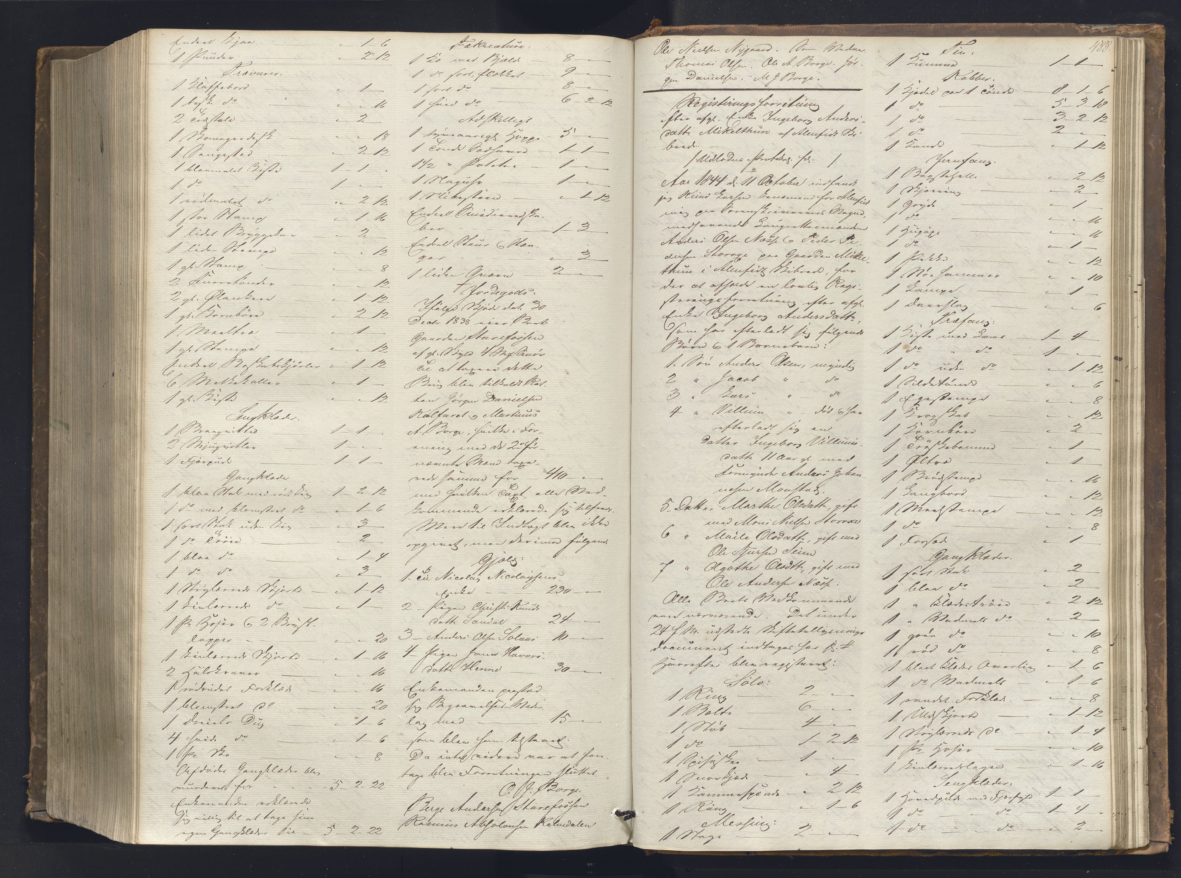 Nordhordland sorenskrivar, AV/SAB-A-2901/1/H/Hb/L0001: Registreringsprotokollar, 1841-1845, s. 488