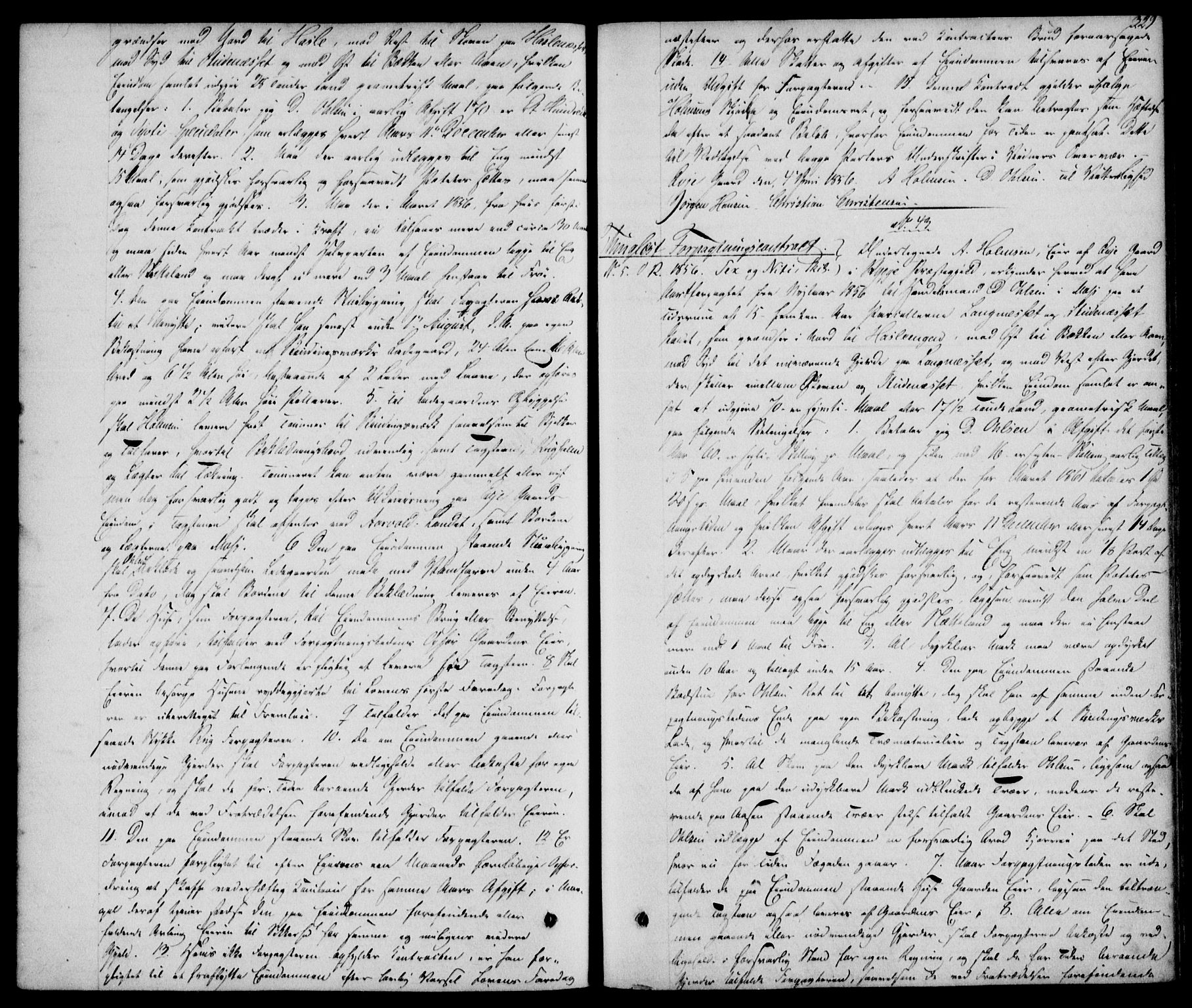 Moss sorenskriveri, SAO/A-10168: Pantebok nr. 11, 1852-1859, s. 329