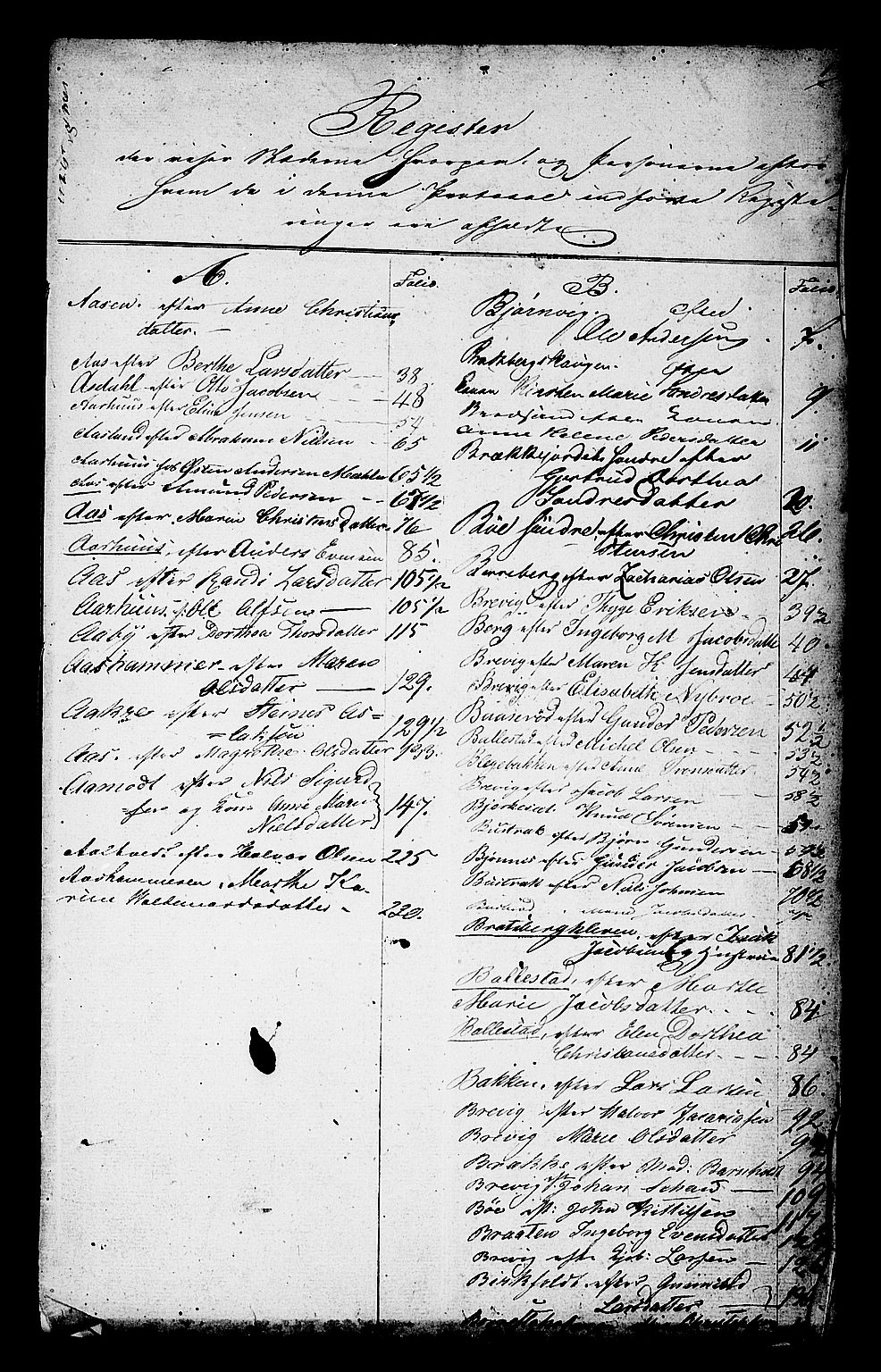 Bamble sorenskriveri, AV/SAKO-A-214/H/Hb/Hbb/Hbba/L0002: Skifteregistreringsprotokoll, 1841-1847