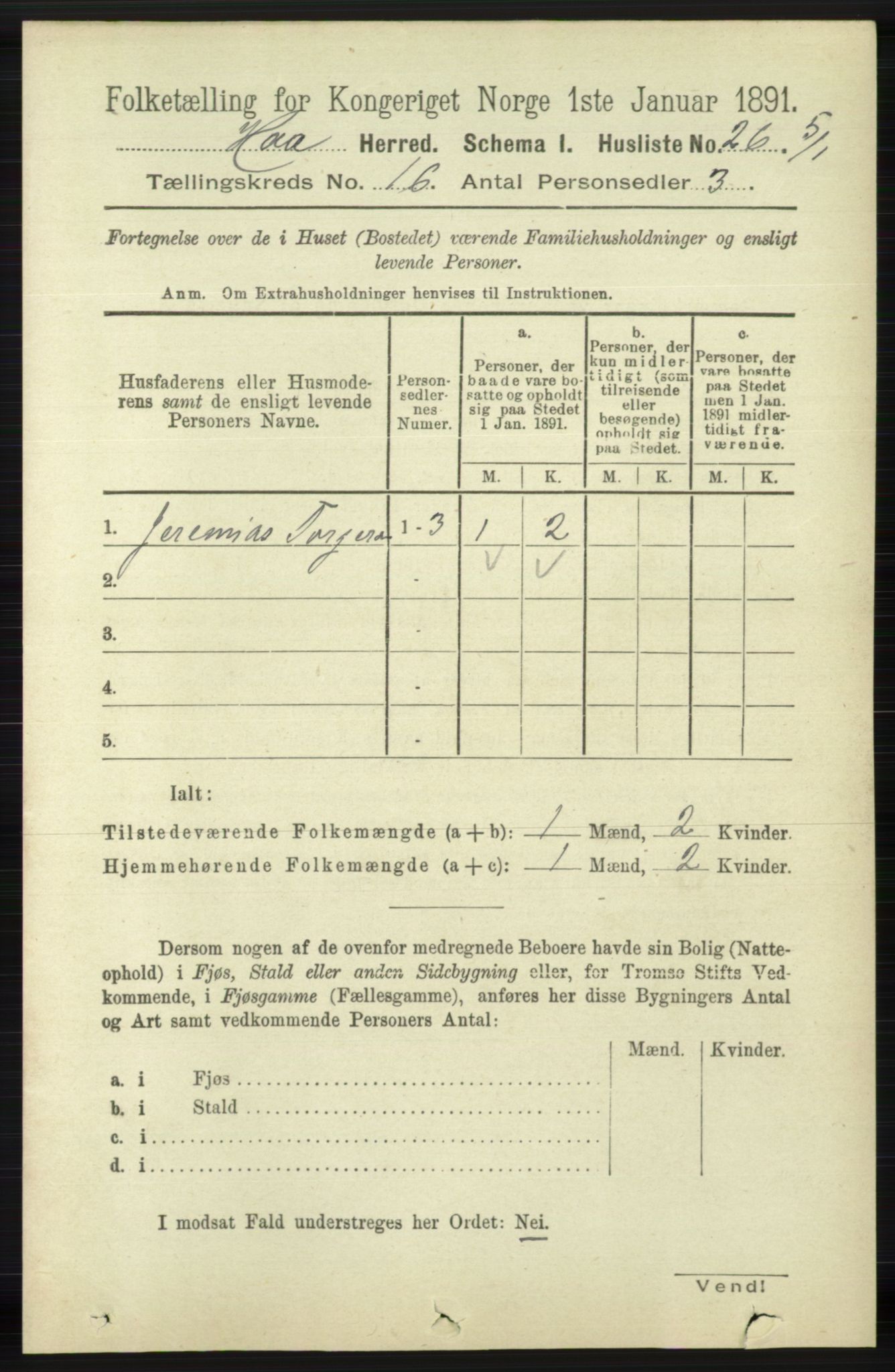 RA, Folketelling 1891 for 1119 Hå herred, 1891, s. 4015