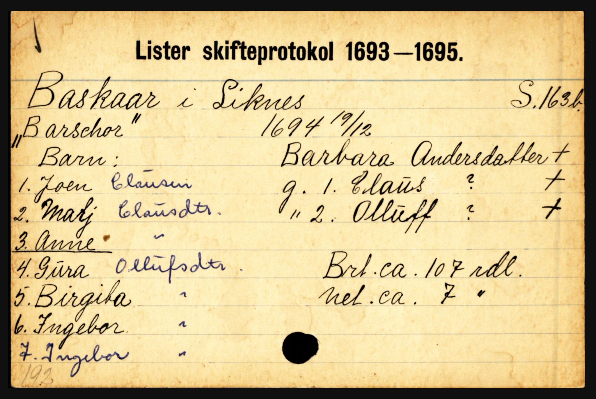 Lister sorenskriveri, AV/SAK-1221-0003/H, s. 1051