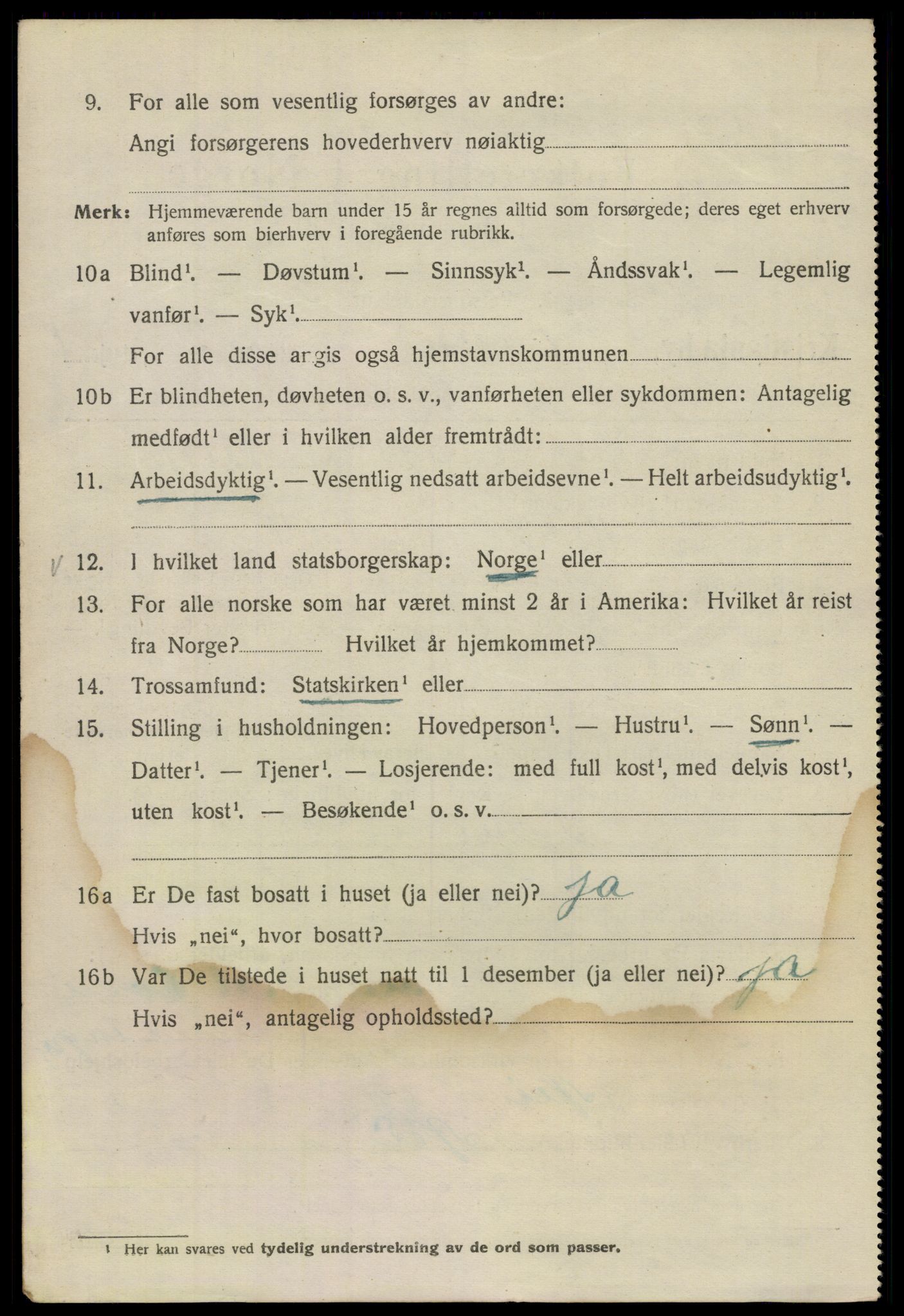 SAO, Folketelling 1920 for 0301 Kristiania kjøpstad, 1920, s. 434888