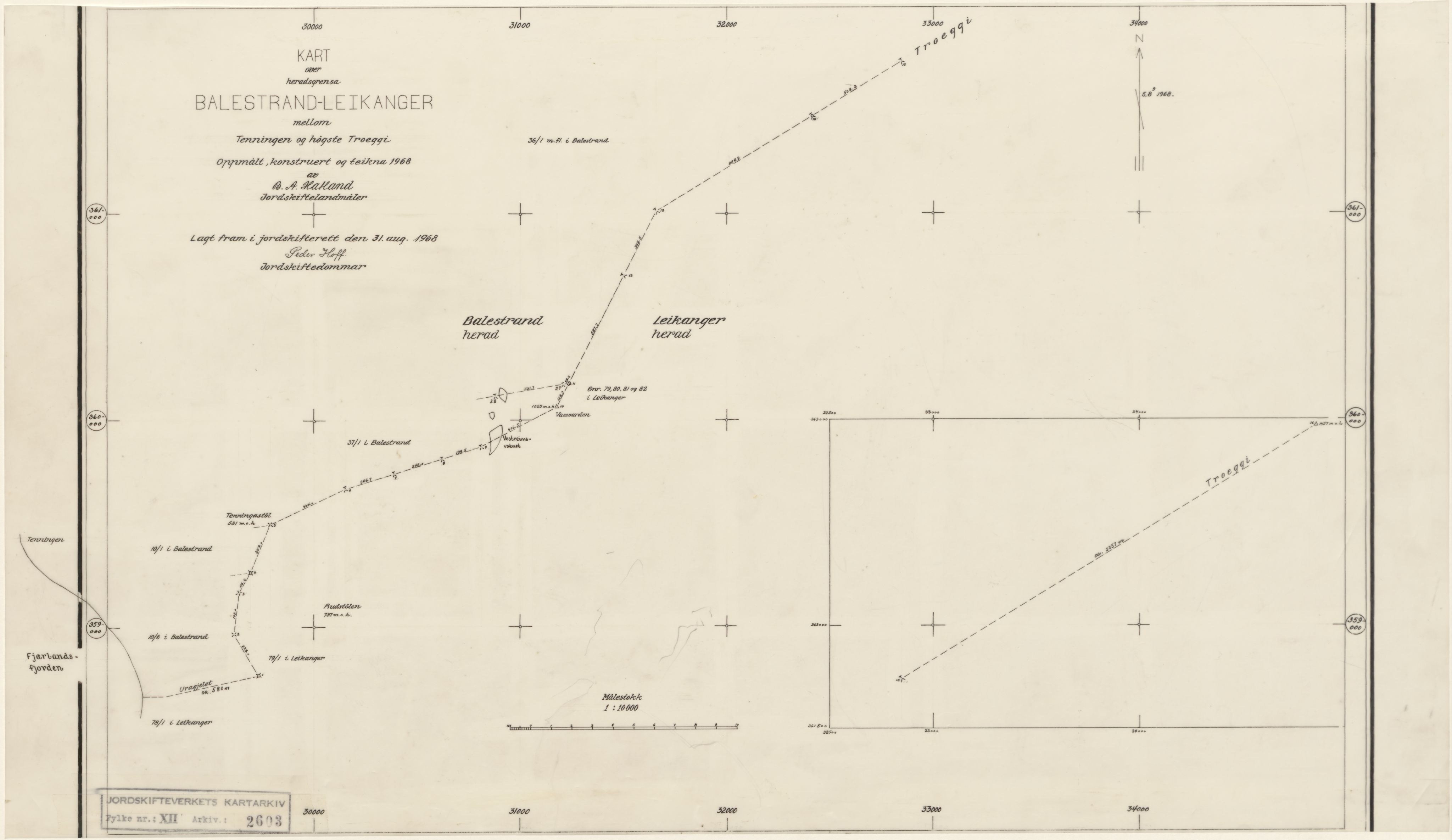 Jordskifteverkets kartarkiv, RA/S-3929/T, 1859-1988, s. 3200