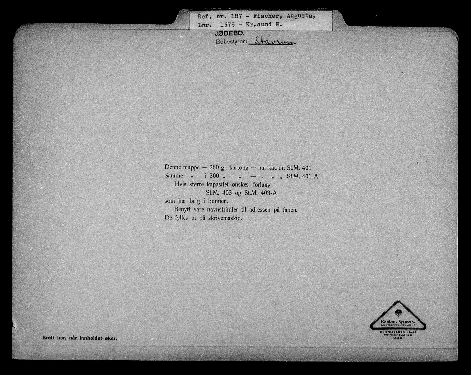 Justisdepartementet, Tilbakeføringskontoret for inndratte formuer, AV/RA-S-1564/H/Hc/Hcb/L0912: --, 1945-1947, s. 51
