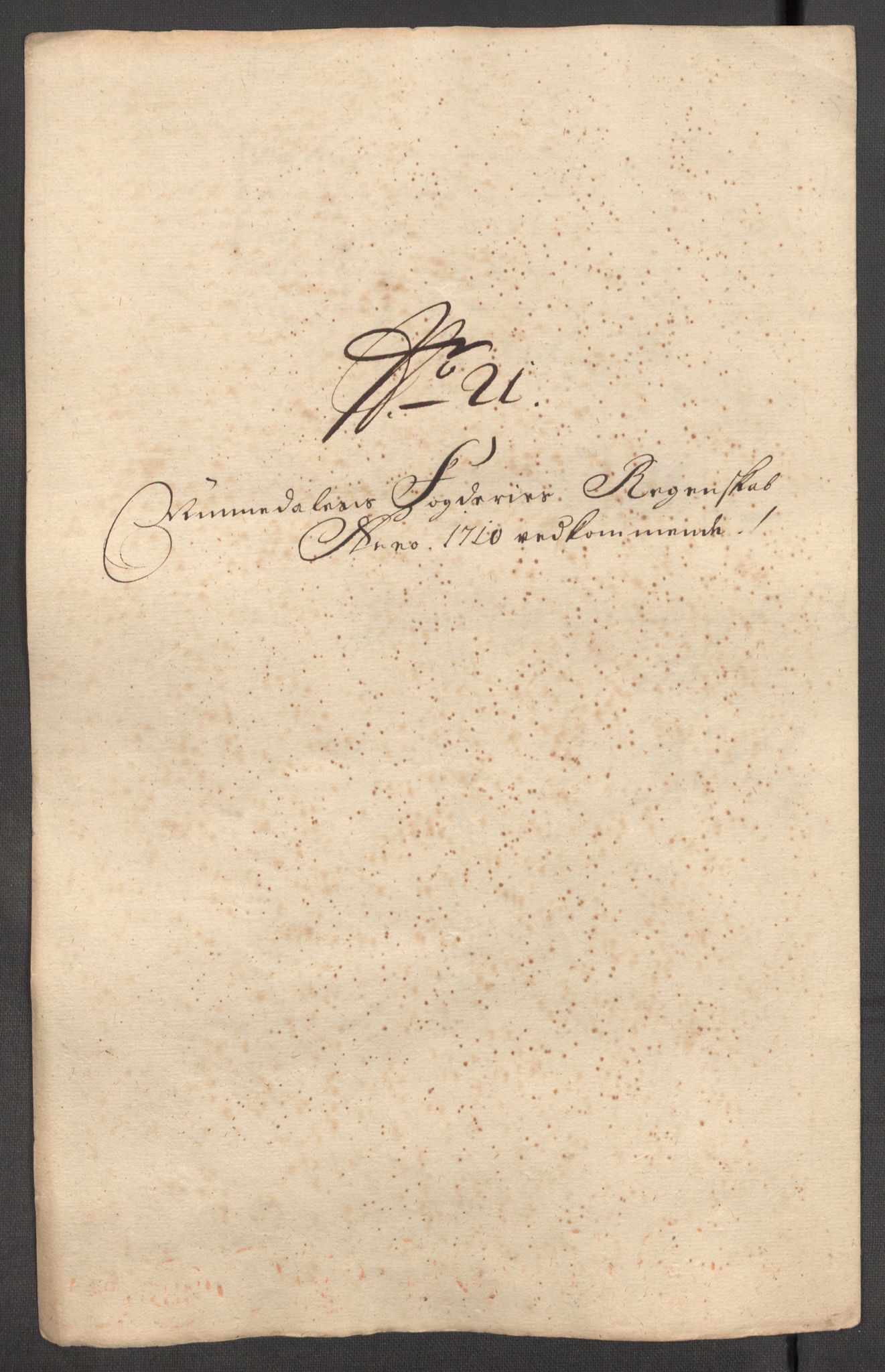 Rentekammeret inntil 1814, Reviderte regnskaper, Fogderegnskap, AV/RA-EA-4092/R64/L4431: Fogderegnskap Namdal, 1709-1710, s. 439