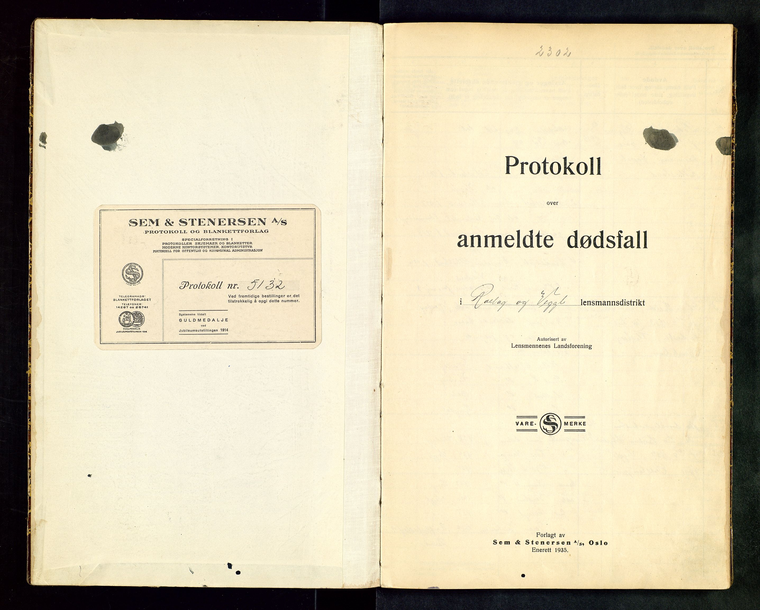Rollag lensmannskontor, SAKO/A-521/H/Ha/L0003: Dødsfallsprotokoll, 1939-1950