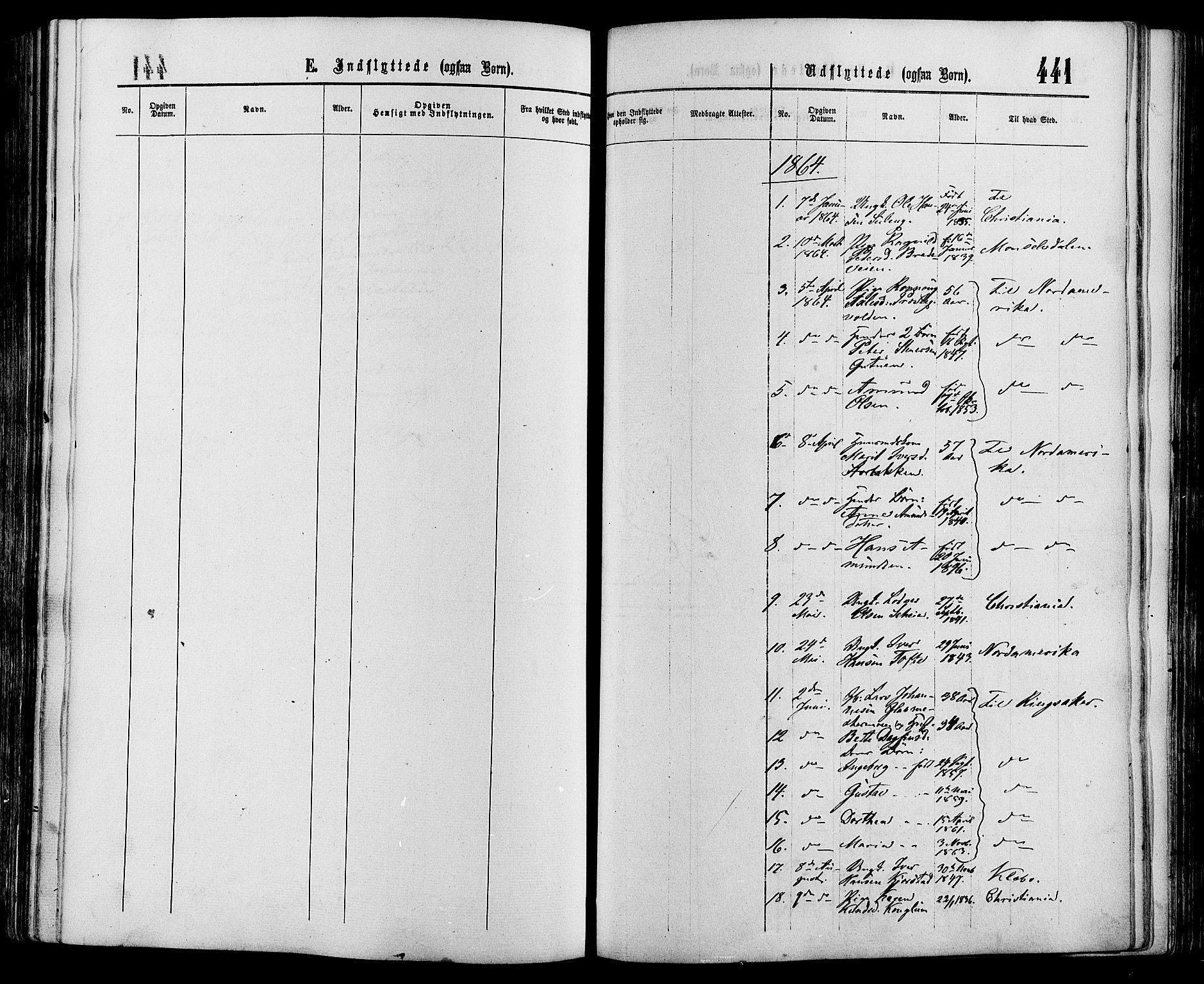 Sør-Fron prestekontor, SAH/PREST-010/H/Ha/Haa/L0002: Ministerialbok nr. 2, 1864-1880, s. 441