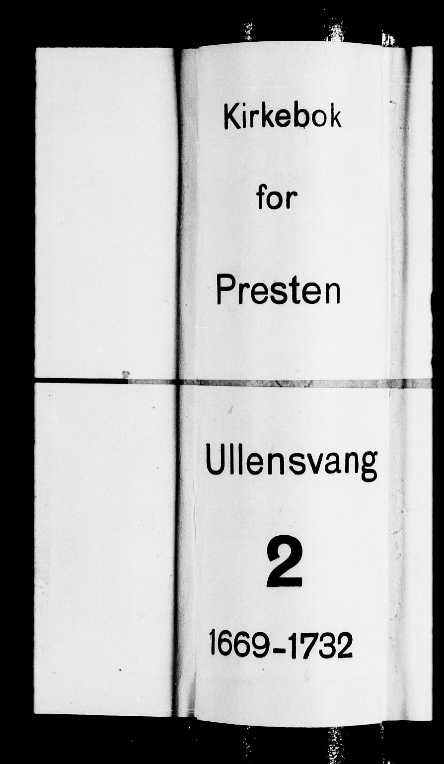 Ullensvang sokneprestembete, SAB/A-78701/H/Haa: Ministerialbok nr. A 2, 1669-1732