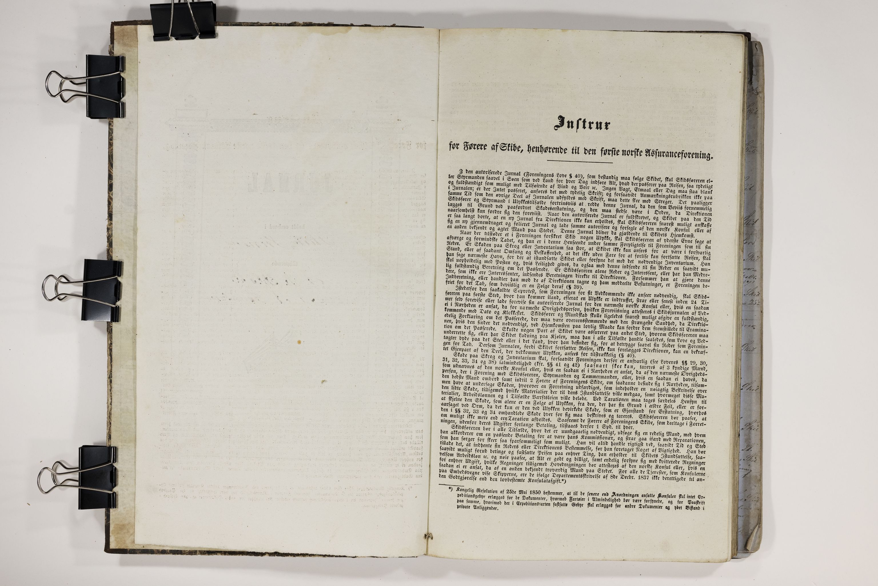 Blehr/ Kjellestad, TEMU/TGM-A-1212/E/Ee/L0001: Jurnal for skib Irene, 1867-1869, s. 3