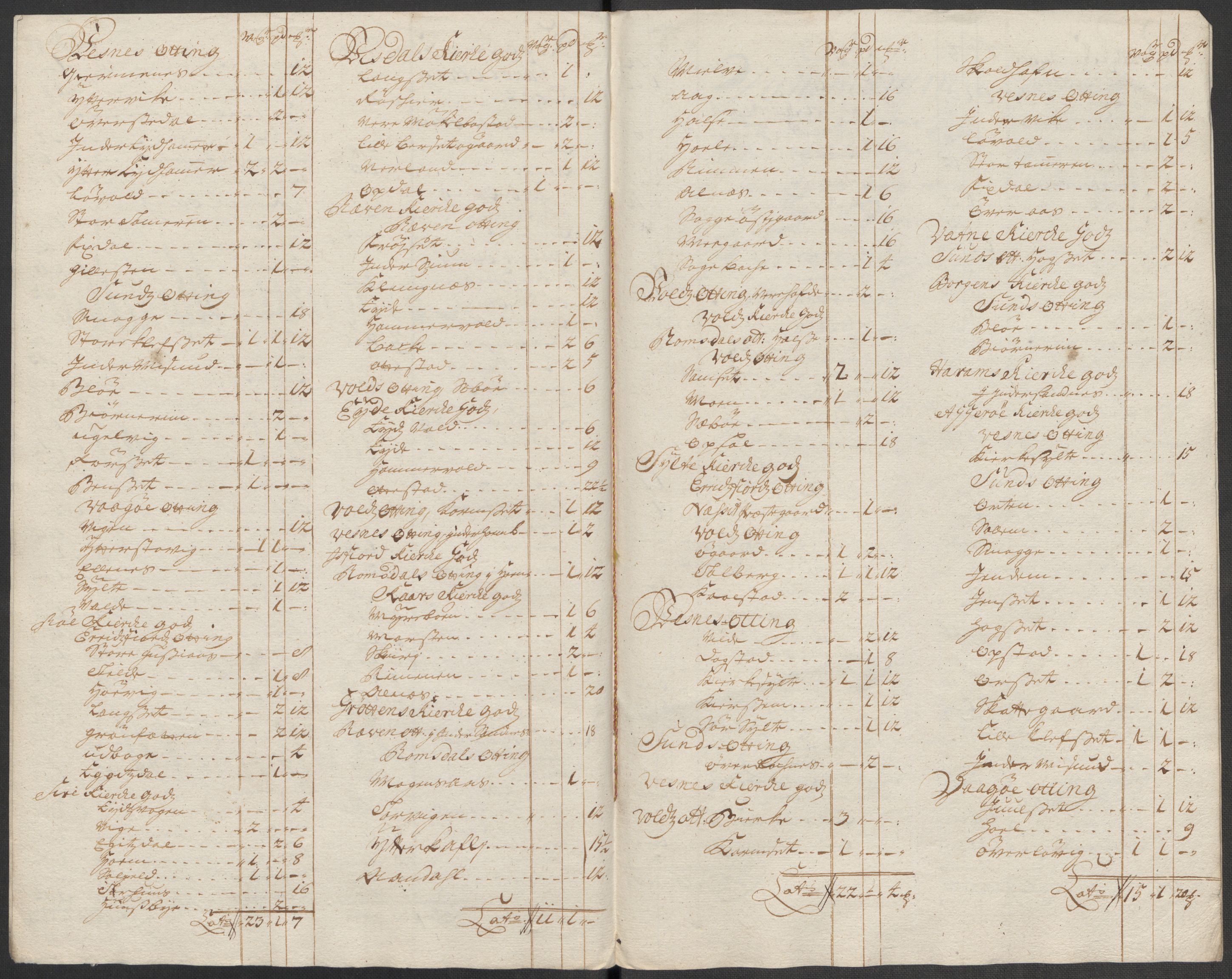 Rentekammeret inntil 1814, Reviderte regnskaper, Fogderegnskap, RA/EA-4092/R55/L3662: Fogderegnskap Romsdal, 1713-1714, s. 72