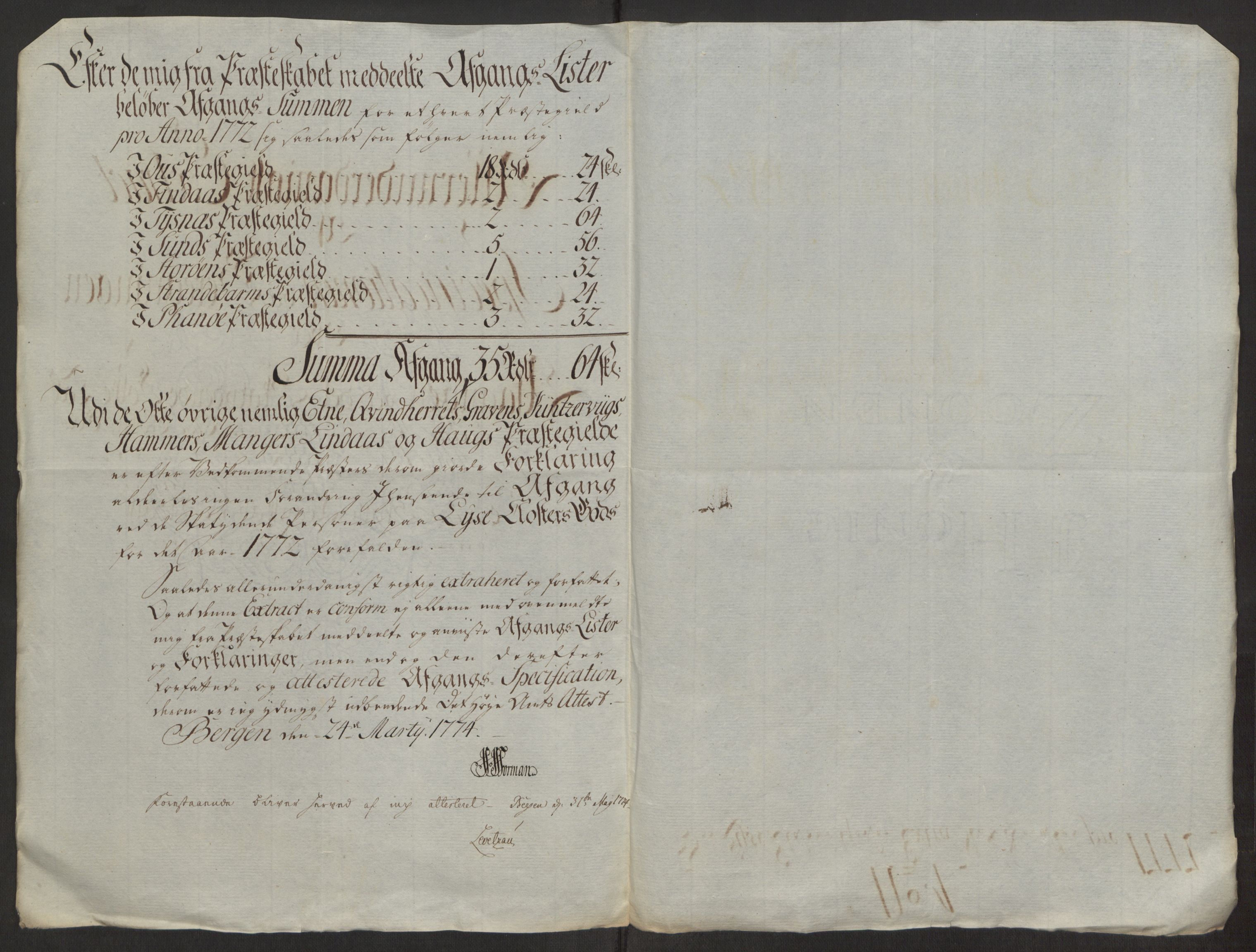 Rentekammeret inntil 1814, Reviderte regnskaper, Fogderegnskap, RA/EA-4092/R50/L3180: Ekstraskatten Lyse kloster, 1762-1783, s. 279