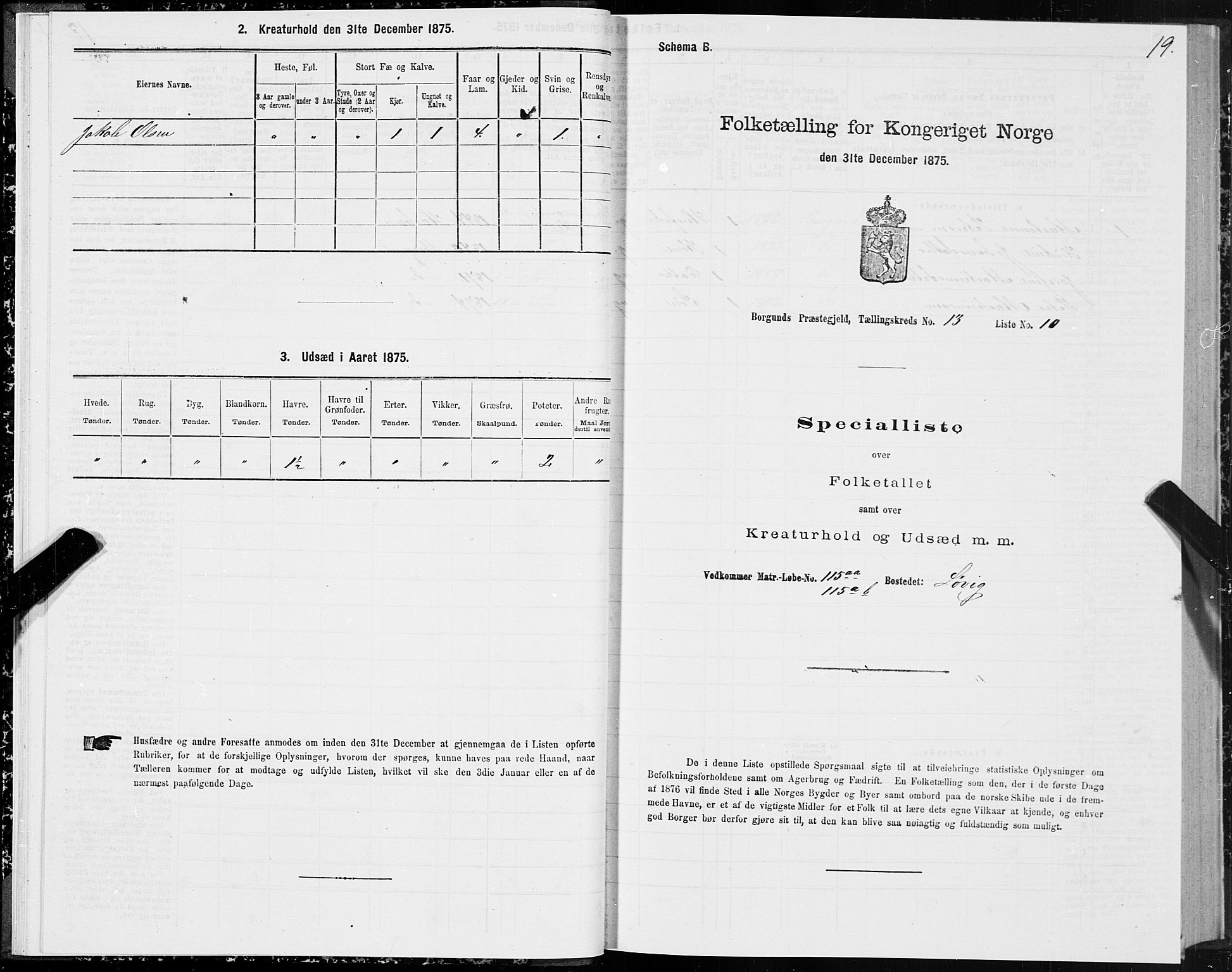 SAT, Folketelling 1875 for 1531P Borgund prestegjeld, 1875, s. 7019