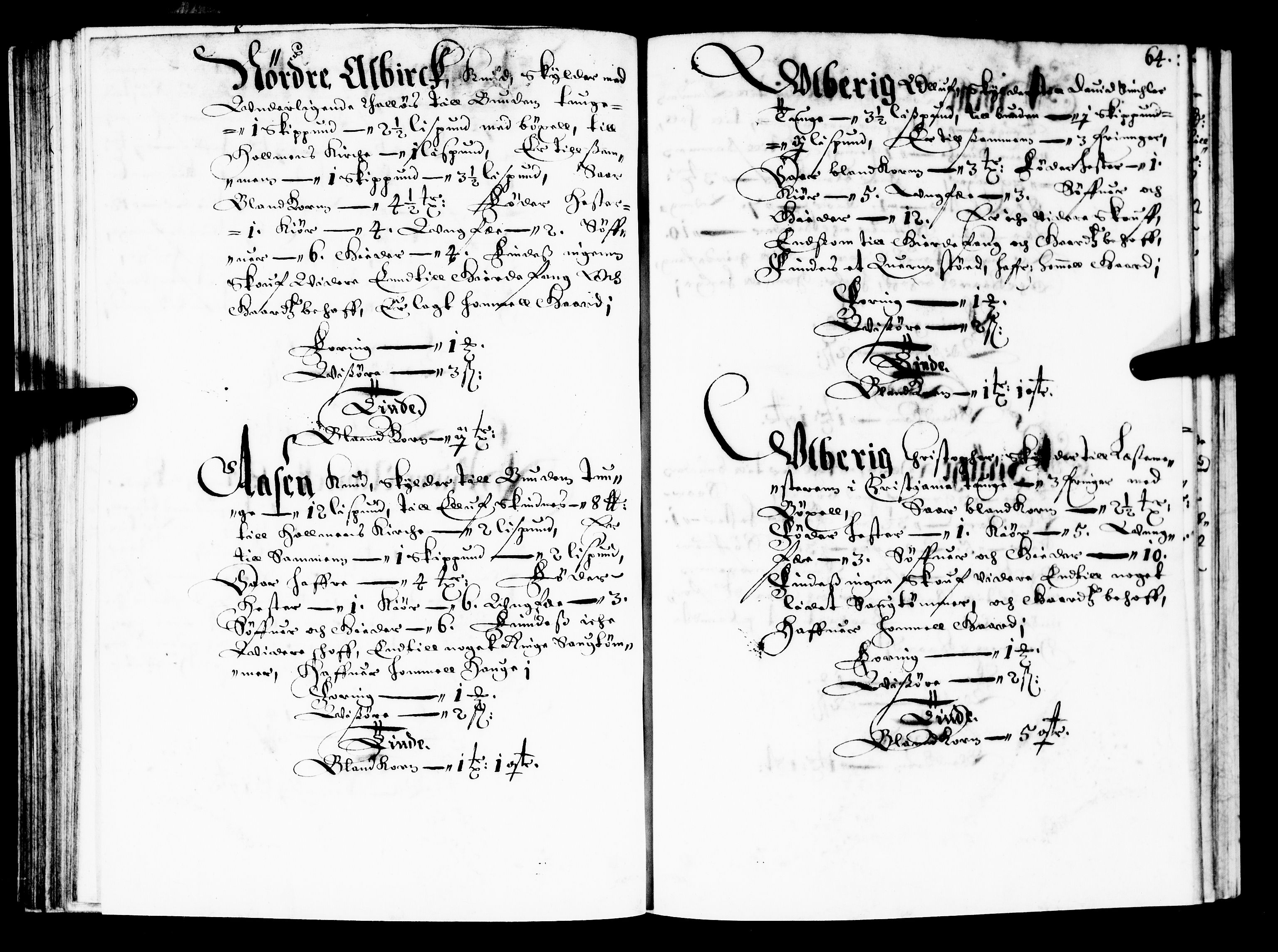 Rentekammeret inntil 1814, Realistisk ordnet avdeling, AV/RA-EA-4070/N/Nb/Nba/L0022: Buskerud fogderi, 1667, s. 63b-64a