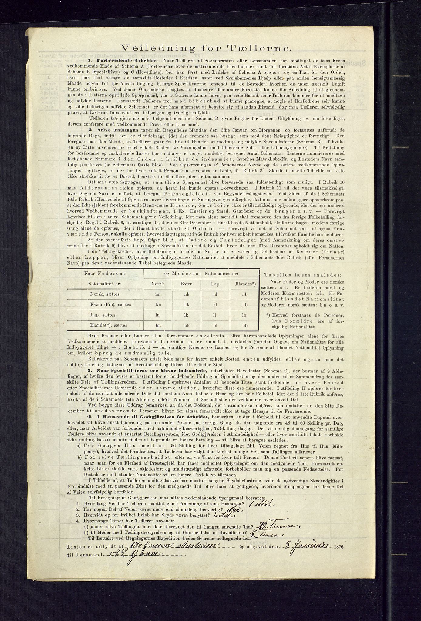 SAKO, Folketelling 1875 for 0828P Seljord prestegjeld, 1875, s. 4