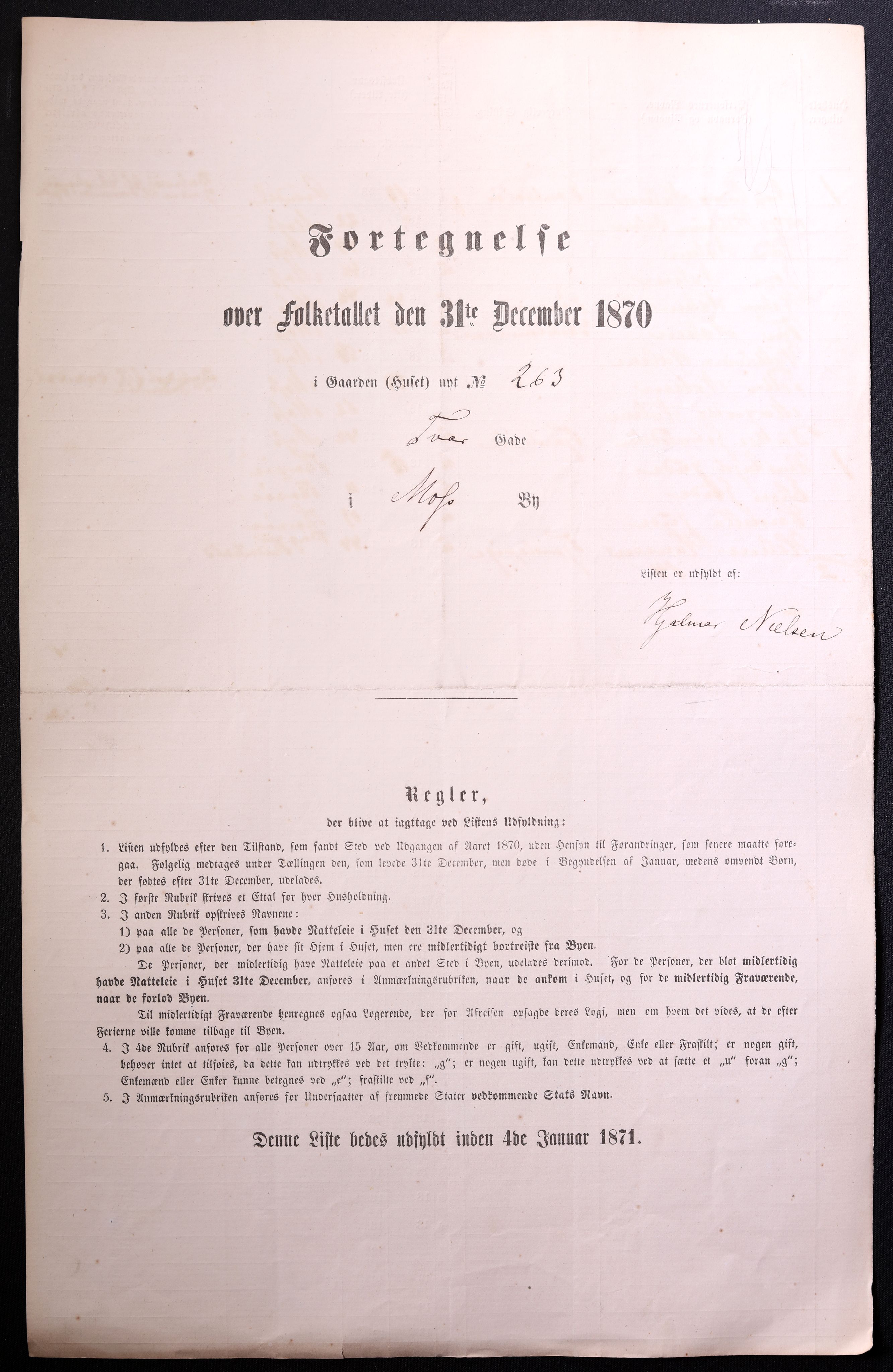 RA, Folketelling 1870 for 0104 Moss kjøpstad, 1870, s. 421