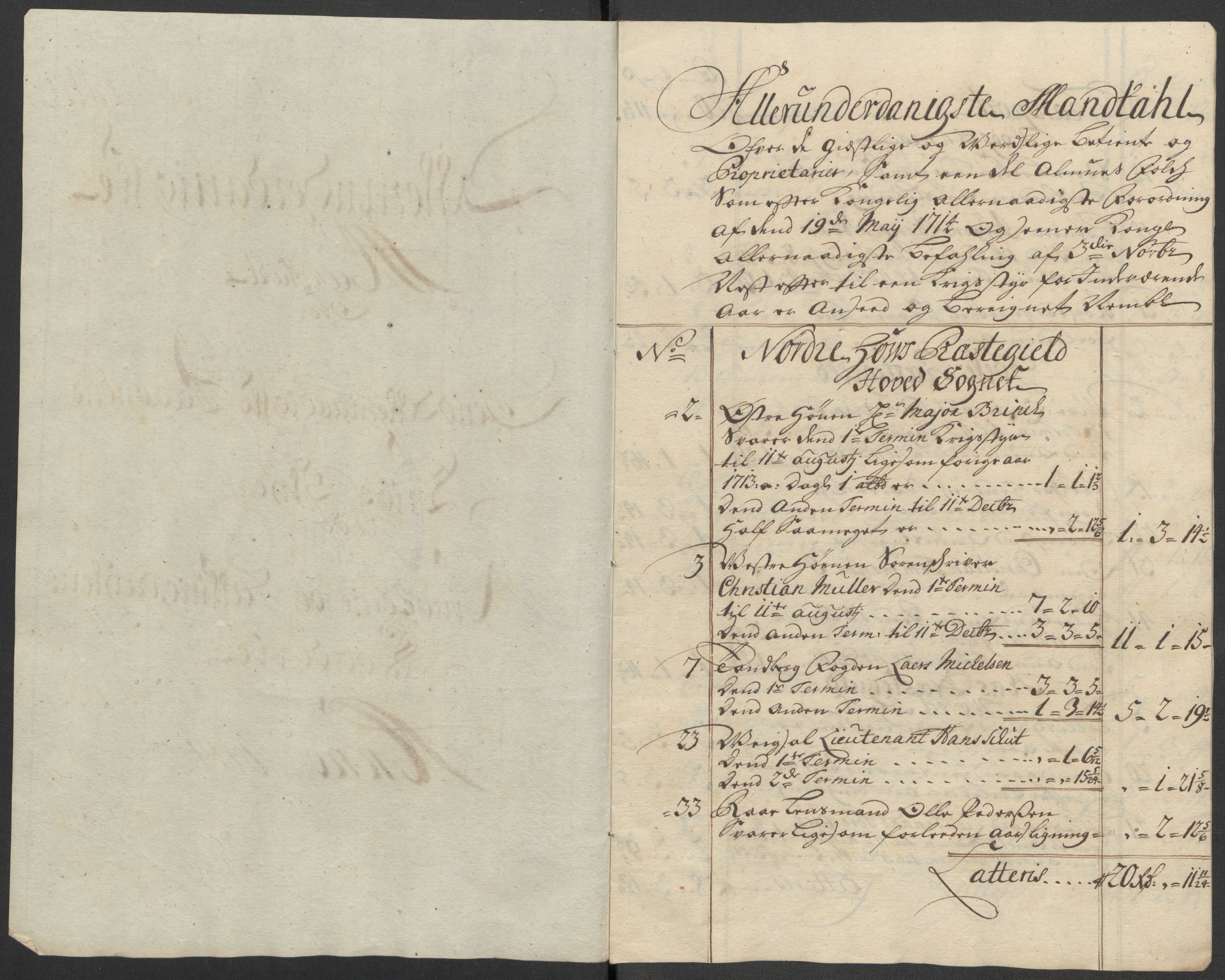 Rentekammeret inntil 1814, Reviderte regnskaper, Fogderegnskap, RA/EA-4092/R23/L1471: Fogderegnskap Ringerike og Hallingdal, 1713-1714, s. 397
