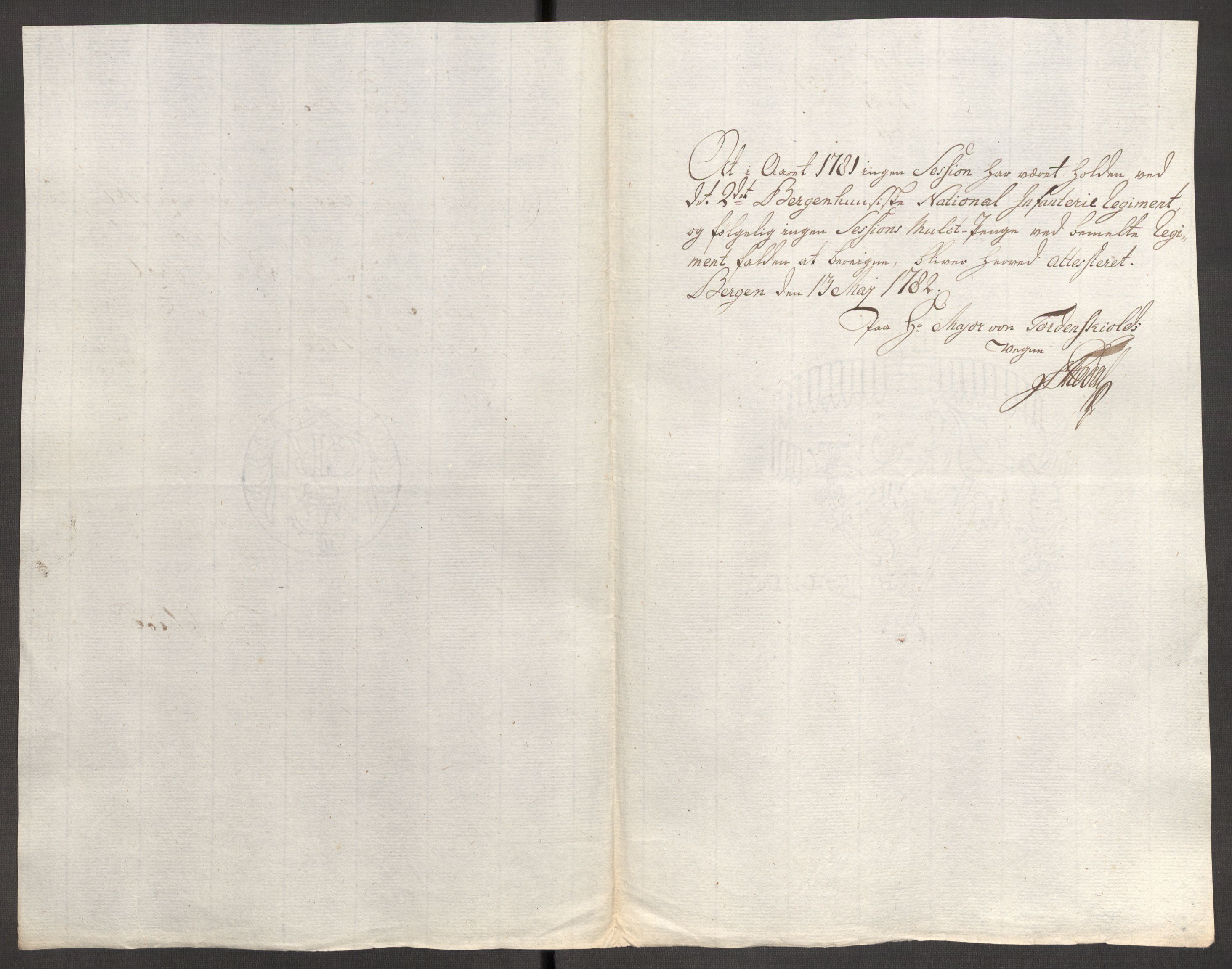 Rentekammeret inntil 1814, Reviderte regnskaper, Fogderegnskap, AV/RA-EA-4092/R48/L3097: Fogderegnskap Sunnhordland og Hardanger, 1781, s. 103