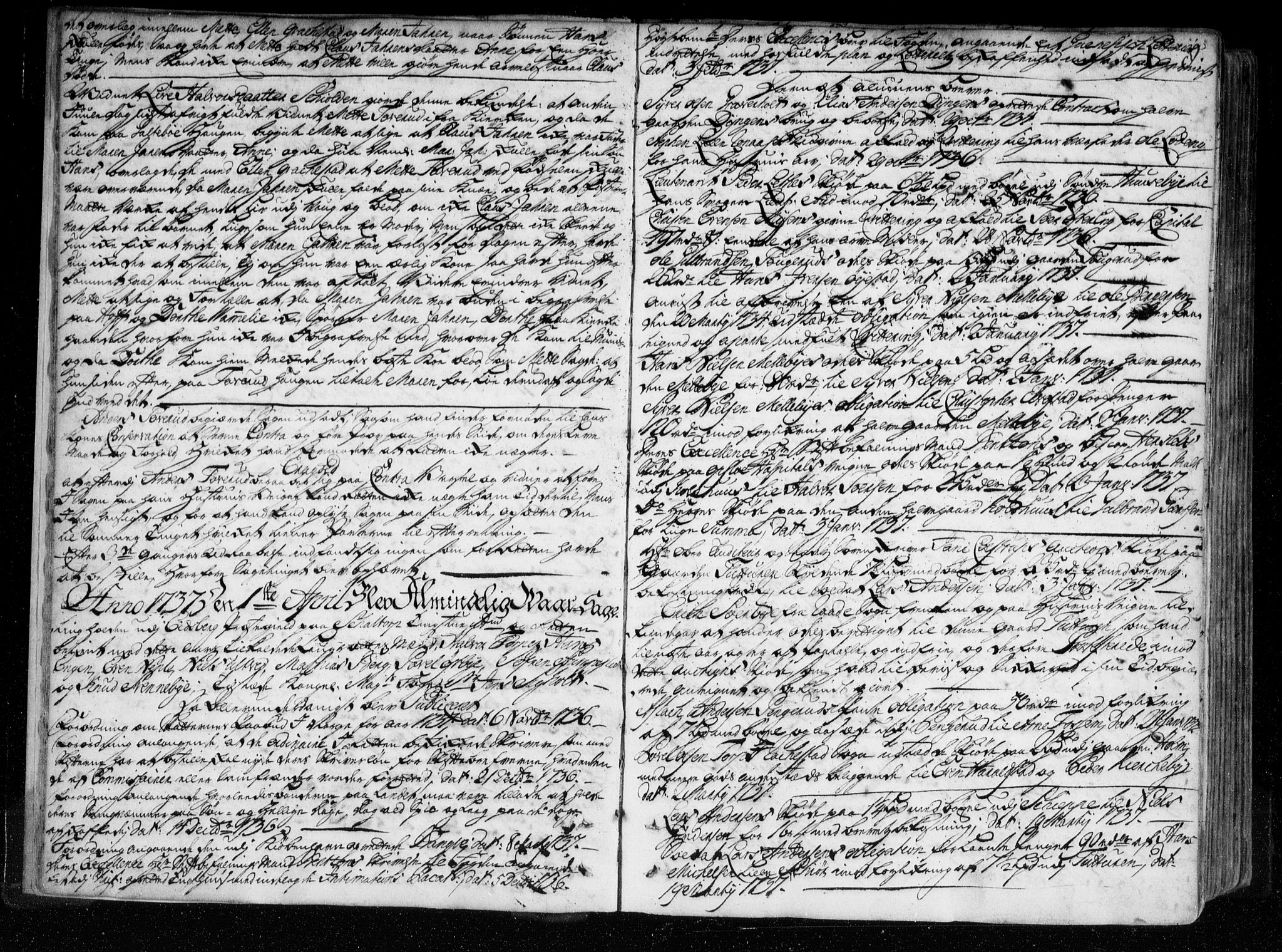 Heggen og Frøland sorenskriveri I, AV/SAO-A-11556/F/Fb/L0043: Tingbok, 1737-1743, s. 7b-8a