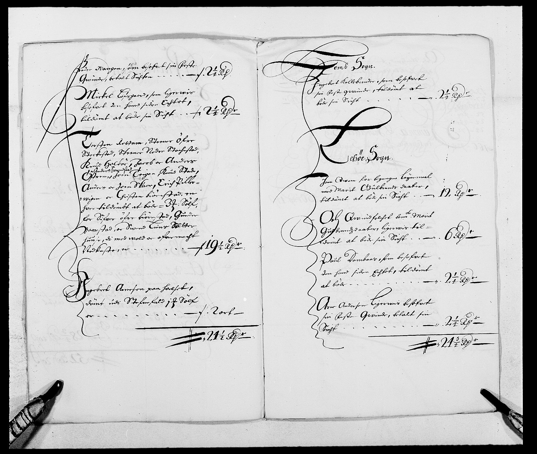 Rentekammeret inntil 1814, Reviderte regnskaper, Fogderegnskap, AV/RA-EA-4092/R17/L1157: Fogderegnskap Gudbrandsdal, 1682-1689, s. 49
