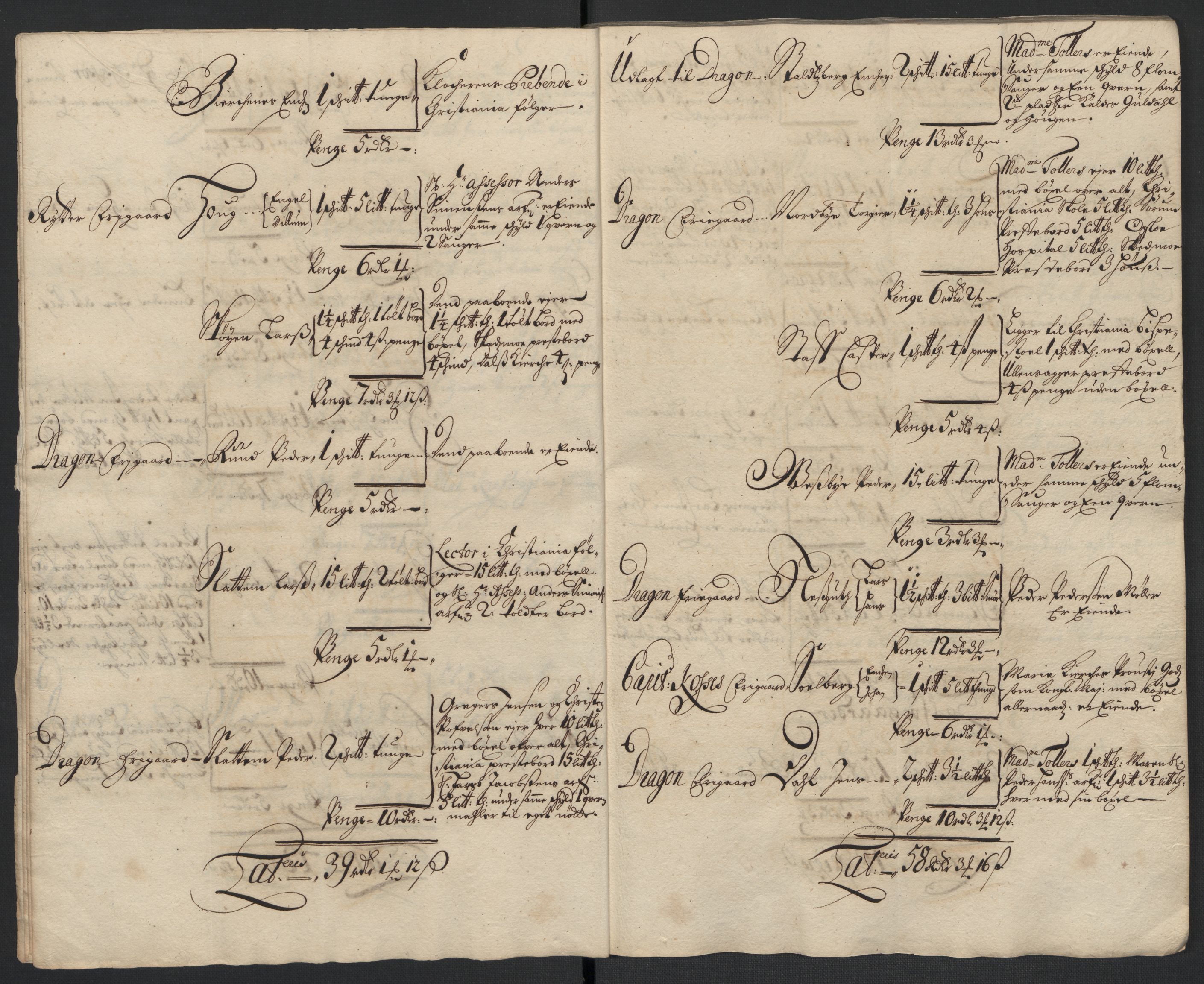 Rentekammeret inntil 1814, Reviderte regnskaper, Fogderegnskap, AV/RA-EA-4092/R11/L0582: Fogderegnskap Nedre Romerike, 1699, s. 60