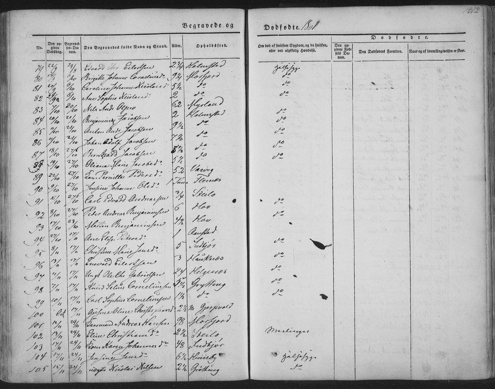 Ministerialprotokoller, klokkerbøker og fødselsregistre - Nordland, AV/SAT-A-1459/888/L1241: Ministerialbok nr. 888A07, 1849-1869, s. 312