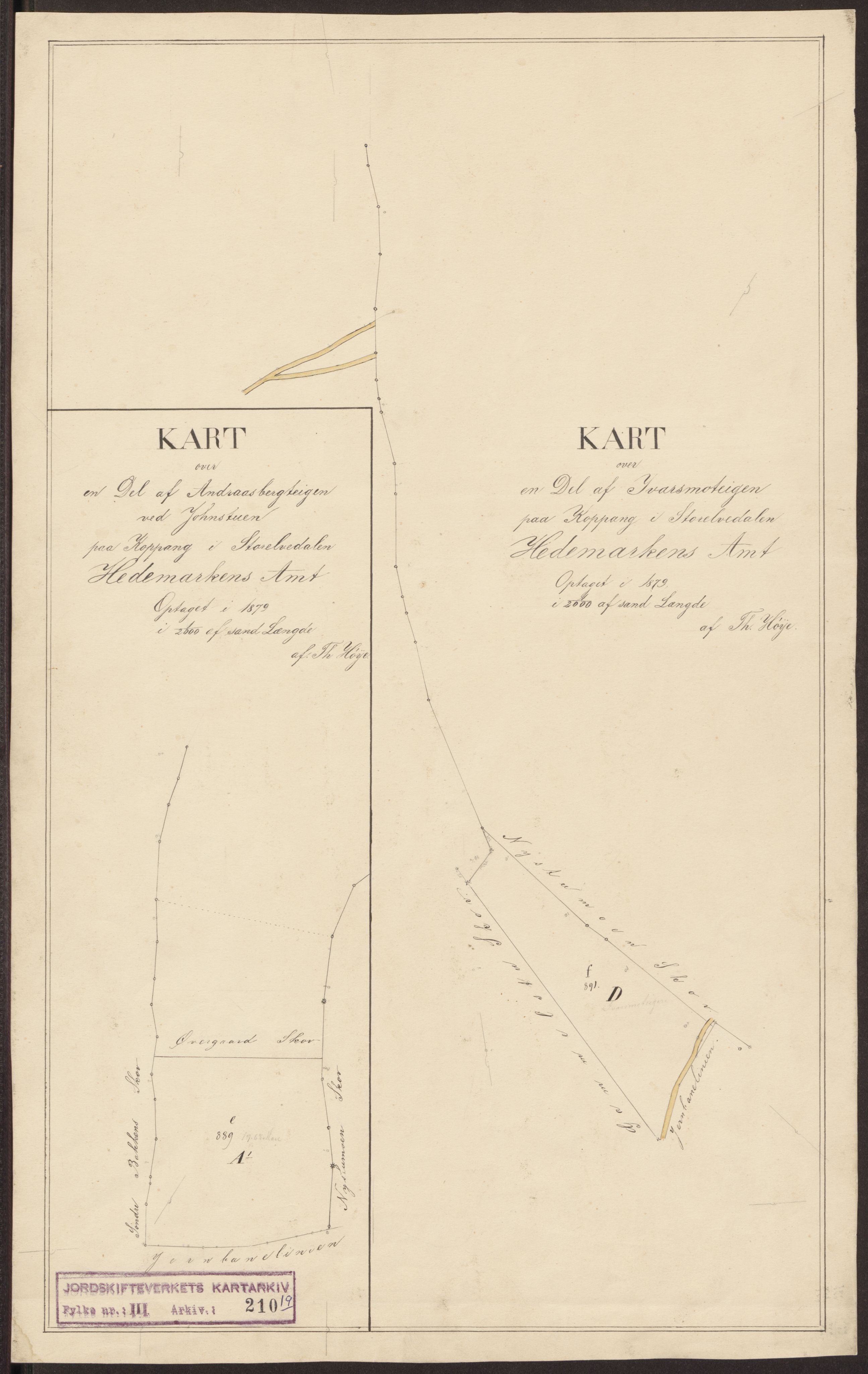 Jordskifteverkets kartarkiv, RA/S-3929/T, 1859-1988, s. 321