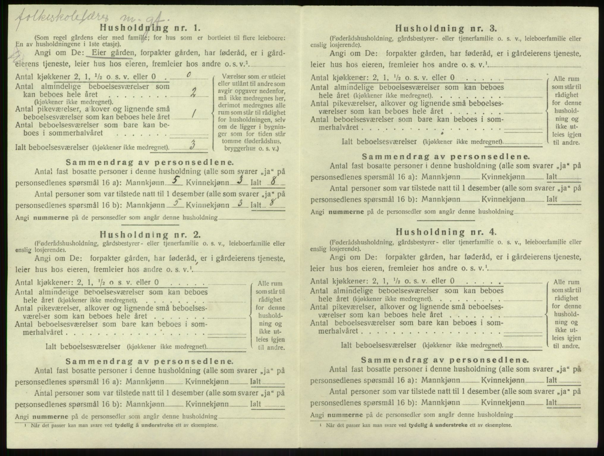 SAB, Folketelling 1920 for 1431 Jølster herred, 1920, s. 767