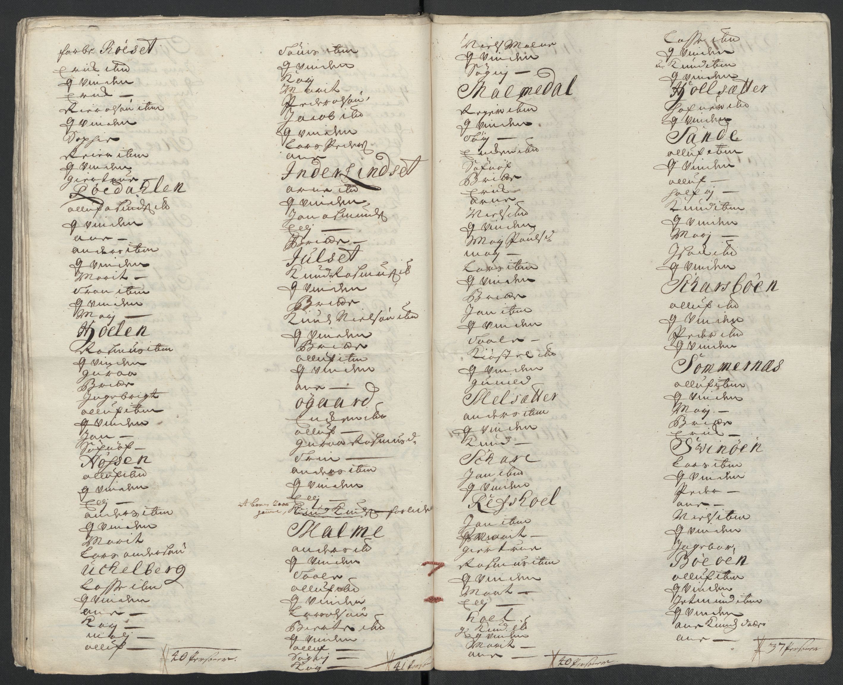 Rentekammeret inntil 1814, Reviderte regnskaper, Fogderegnskap, AV/RA-EA-4092/R55/L3660: Fogderegnskap Romsdal, 1711, s. 208