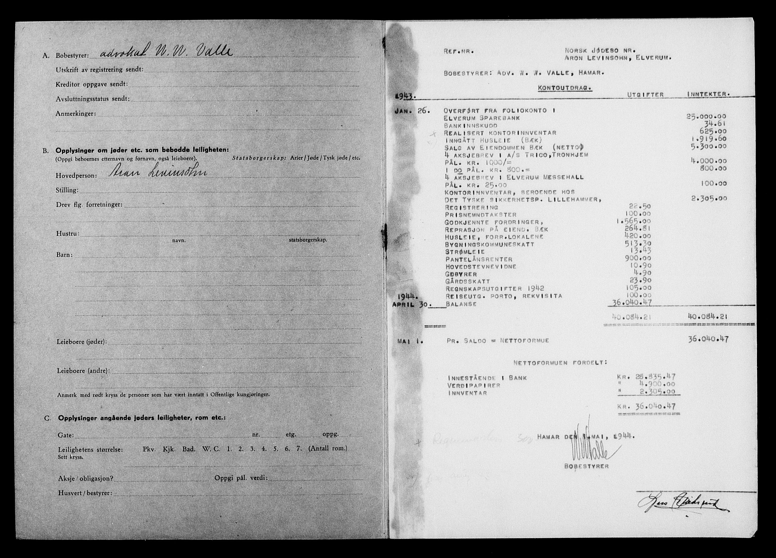 Justisdepartementet, Tilbakeføringskontoret for inndratte formuer, AV/RA-S-1564/H/Hc/Hcd/L1003: --, 1945-1947, s. 18
