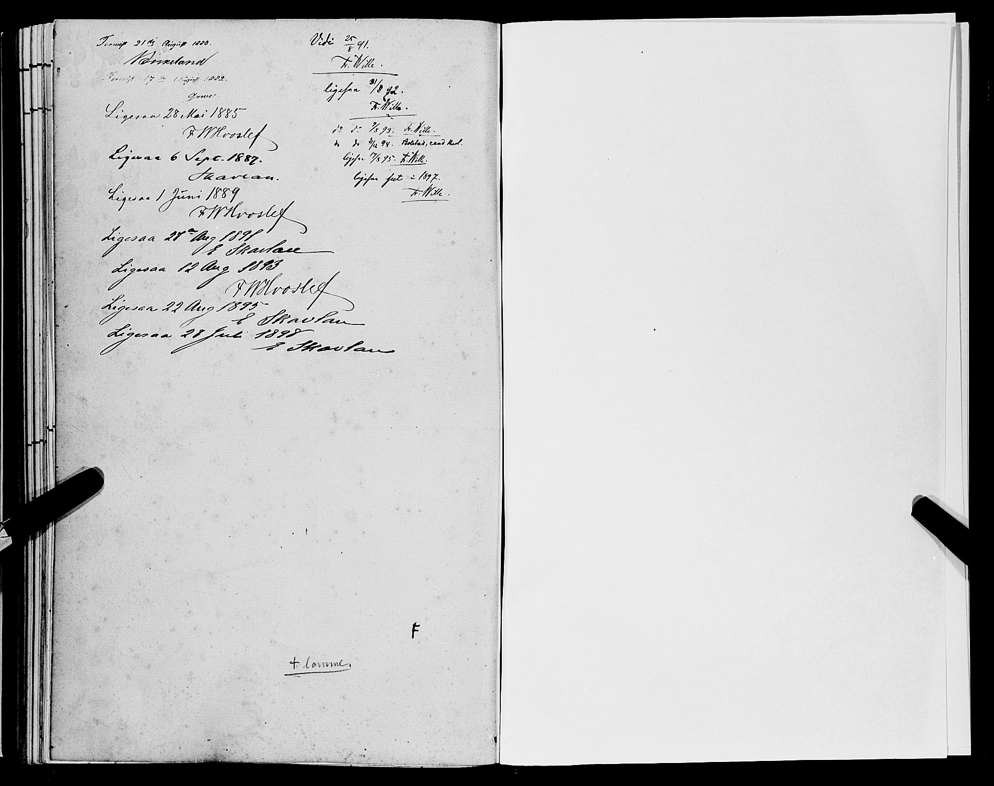 Os sokneprestembete, SAB/A-99929: Klokkerbok nr. A 2, 1880-1896, s. 147