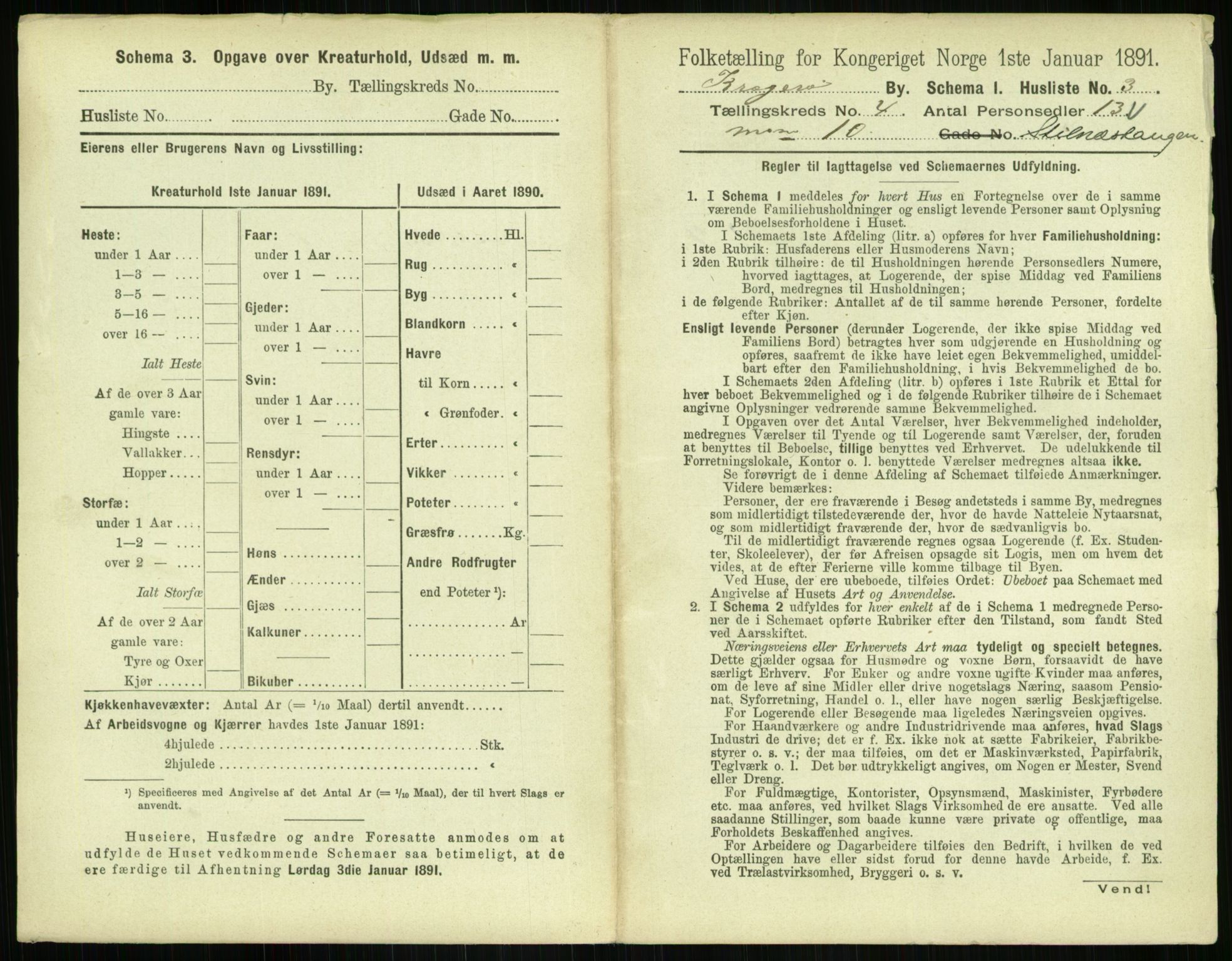 RA, Folketelling 1891 for 0801 Kragerø kjøpstad, 1891, s. 374