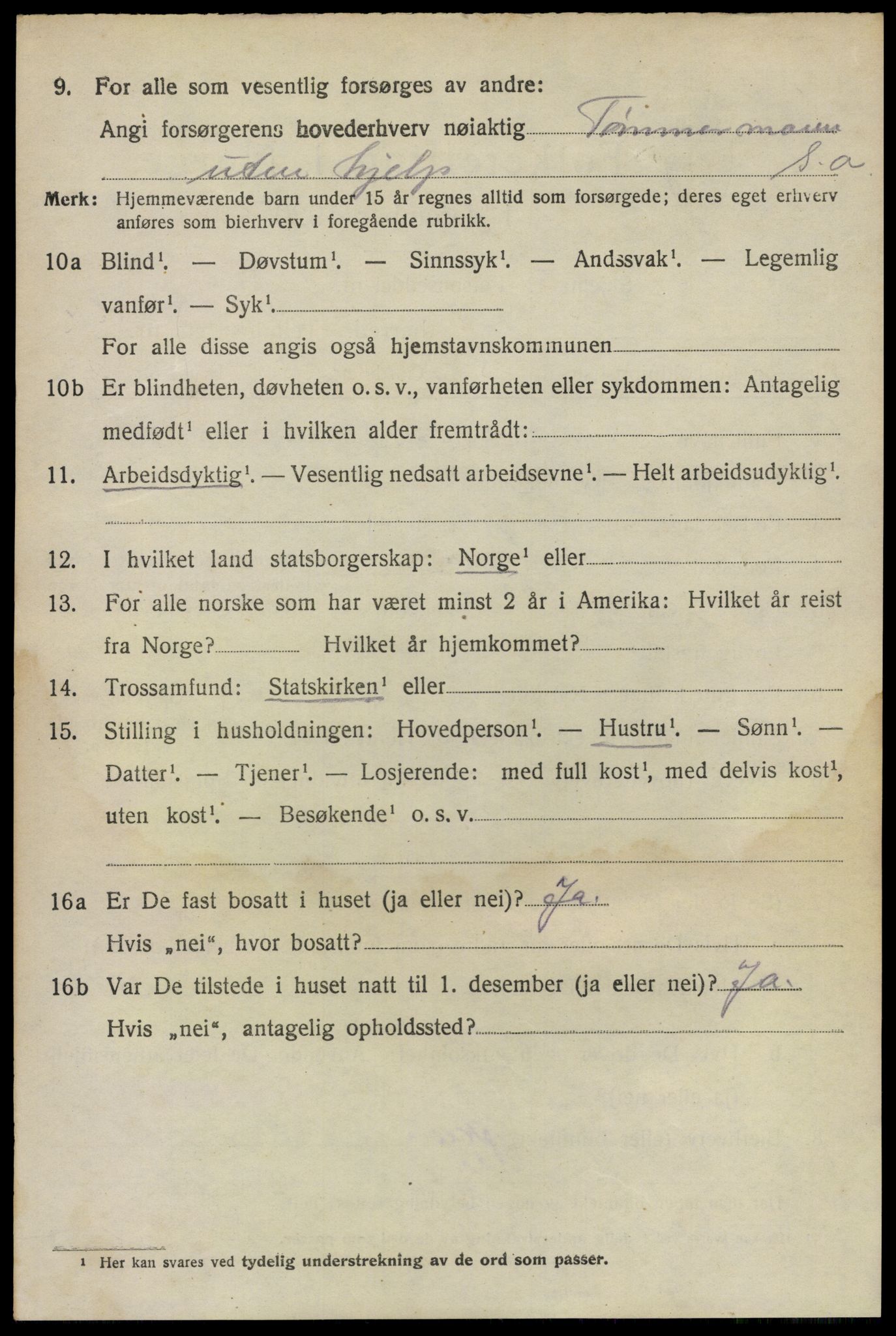 SAO, Folketelling 1920 for 0219 Bærum herred, 1920, s. 21991