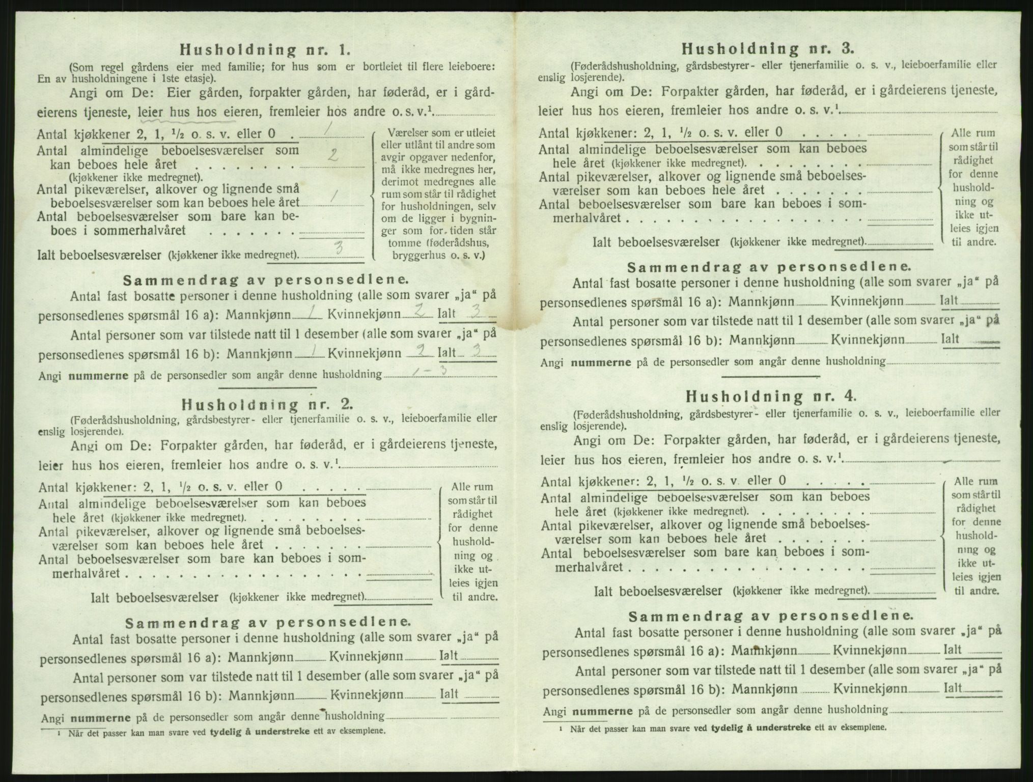 SAKO, Folketelling 1920 for 0726 Brunlanes herred, 1920, s. 1180
