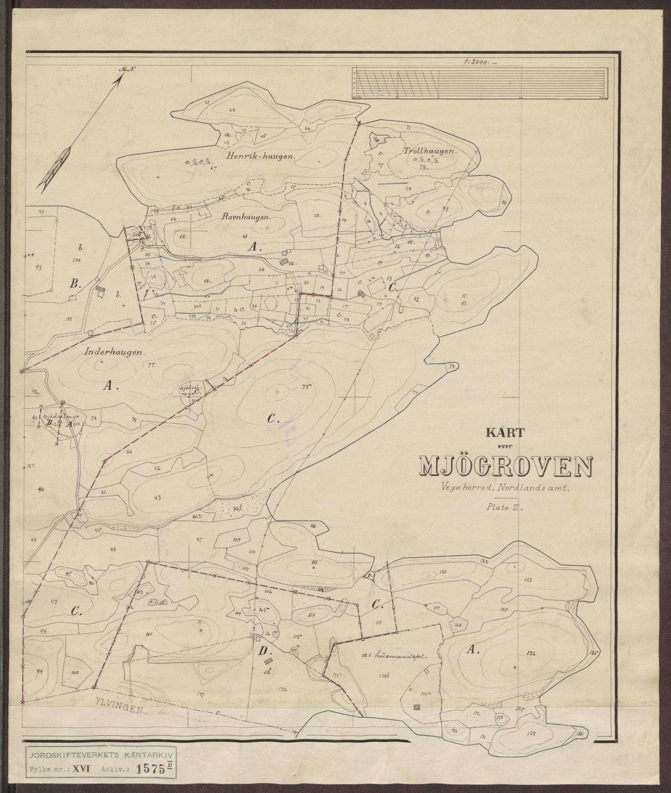Jordskifteverkets kartarkiv, RA/S-3929/T, 1859-1988, s. 1822