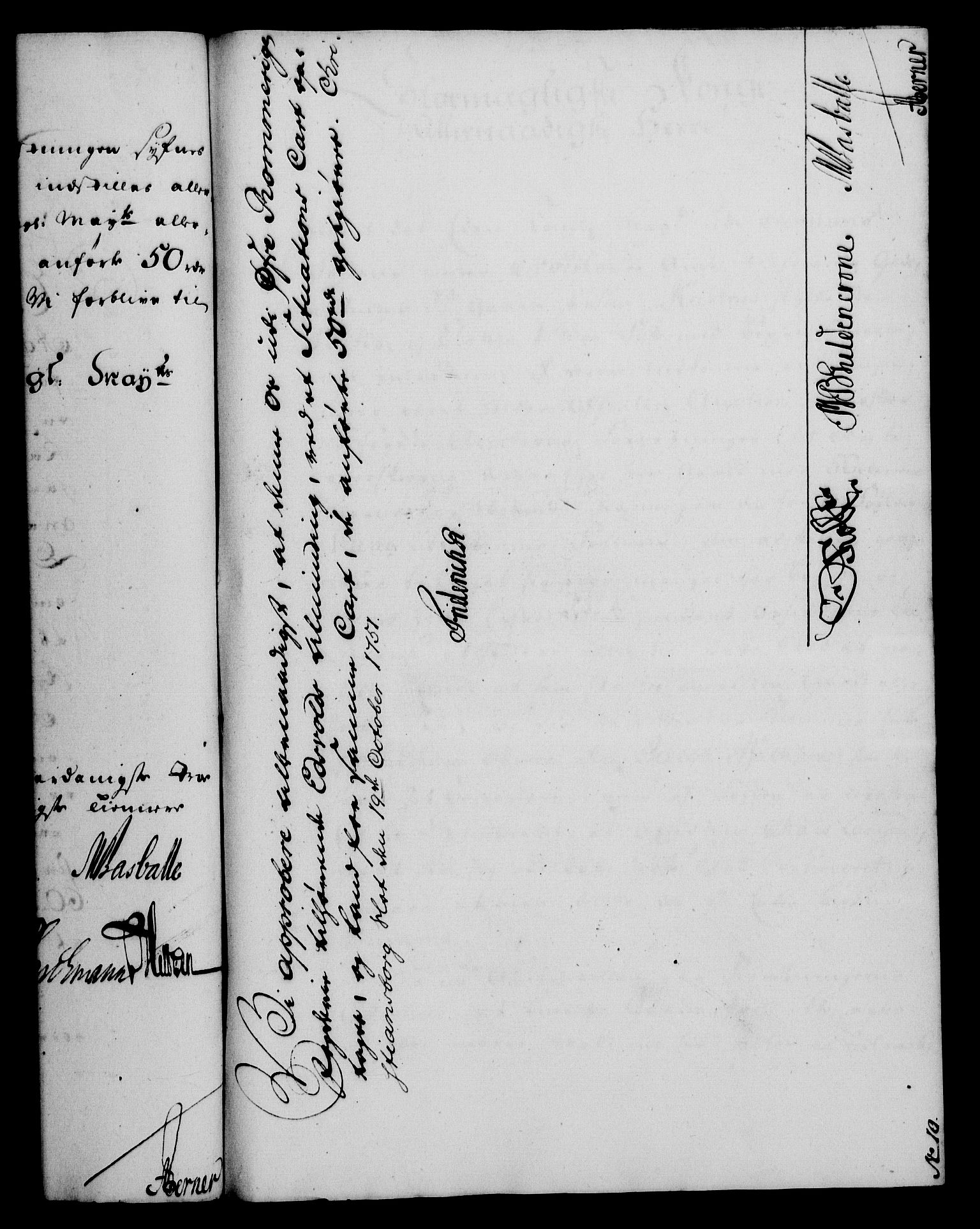 Rentekammeret, Kammerkanselliet, RA/EA-3111/G/Gf/Gfa/L0033: Norsk relasjons- og resolusjonsprotokoll (merket RK 52.33), 1751, s. 463