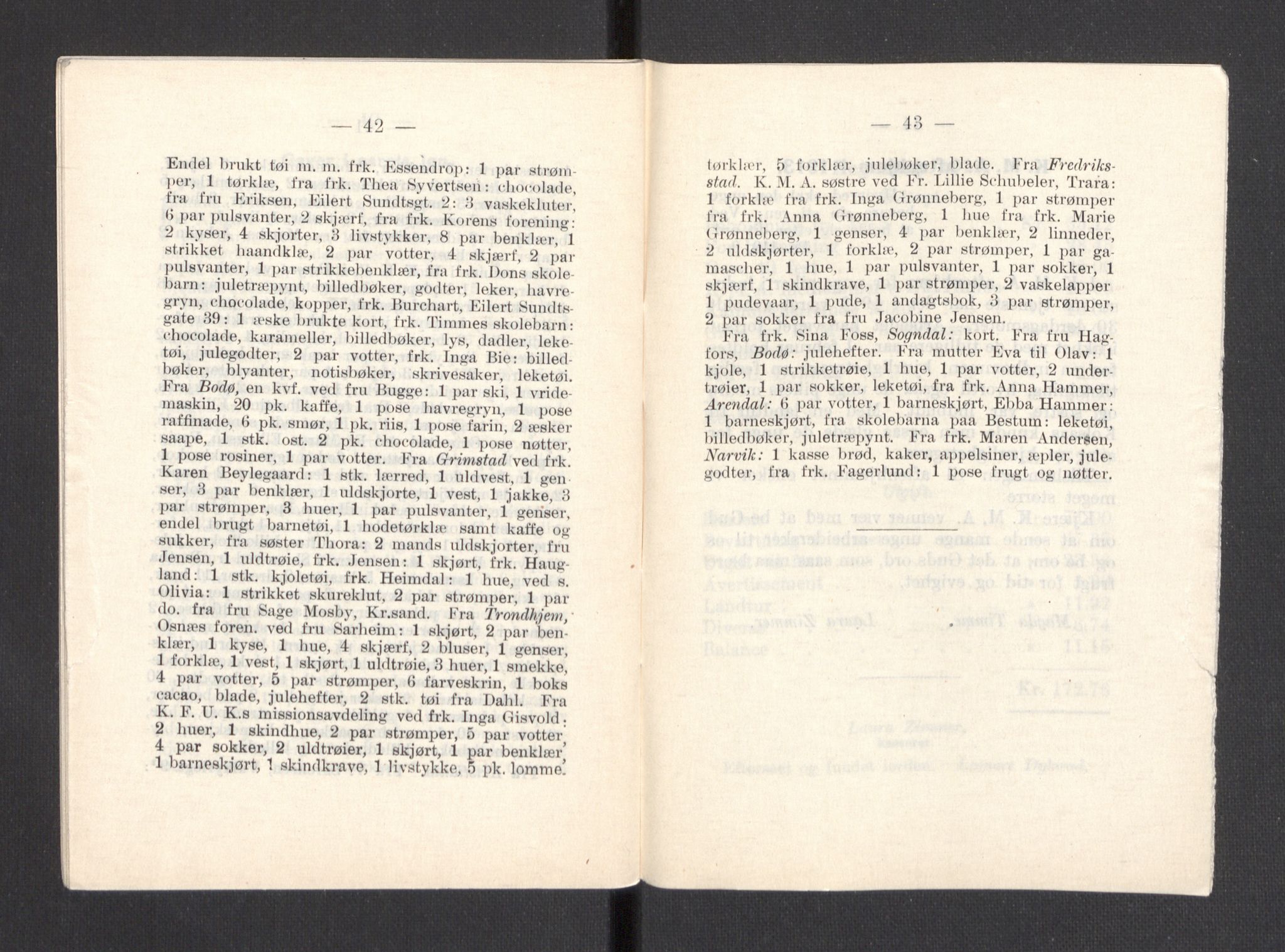 Kvinnelige Misjonsarbeidere, AV/RA-PA-0699/F/Fa/L0001/0007: -- / Årsmeldinger, trykte, 1906-1915