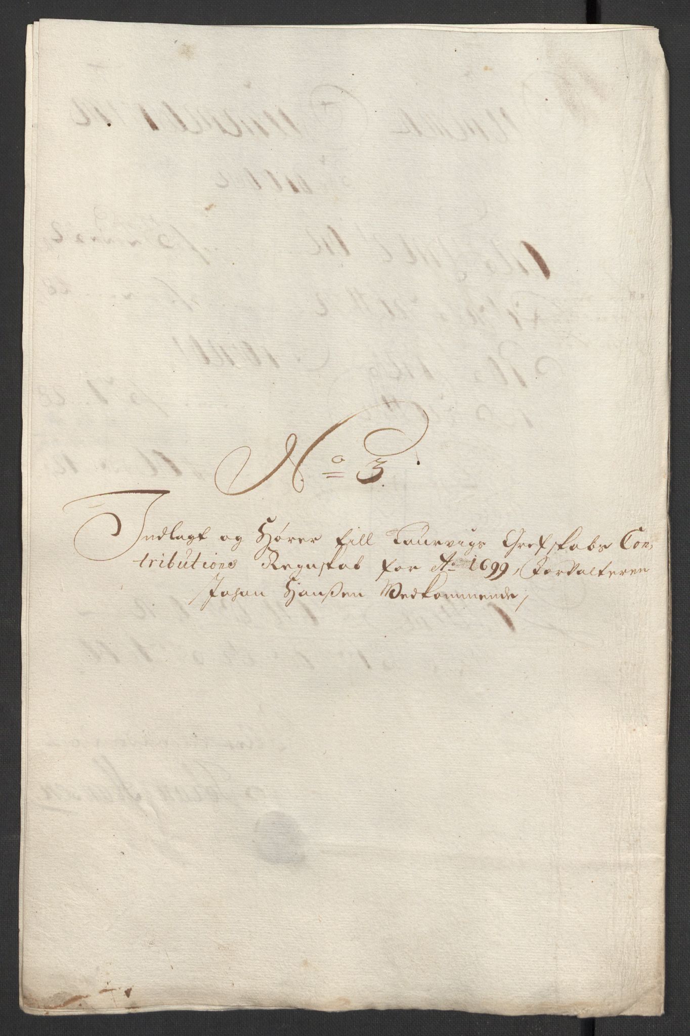 Rentekammeret inntil 1814, Reviderte regnskaper, Fogderegnskap, AV/RA-EA-4092/R33/L1976: Fogderegnskap Larvik grevskap, 1698-1701, s. 115