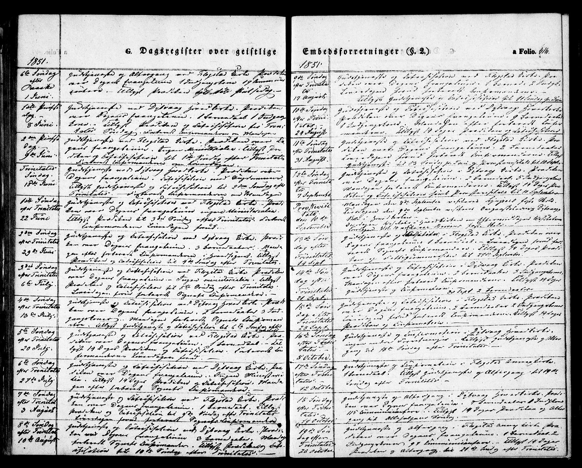 Dypvåg sokneprestkontor, AV/SAK-1111-0007/F/Fa/Faa/L0005: Ministerialbok nr. A 5, 1841-1854, s. 416